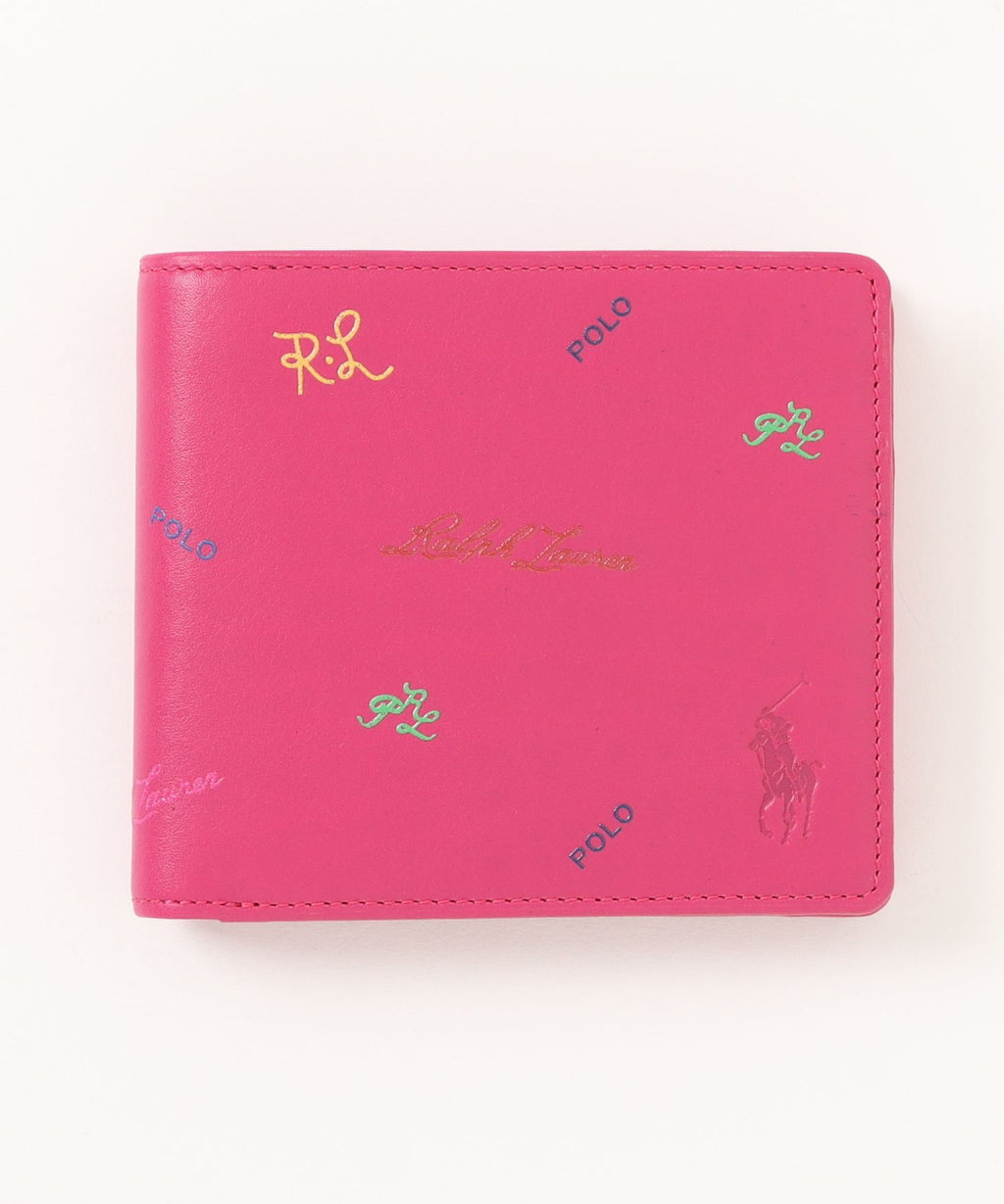 マルチカラーロゴ ビルフォールドコインケース