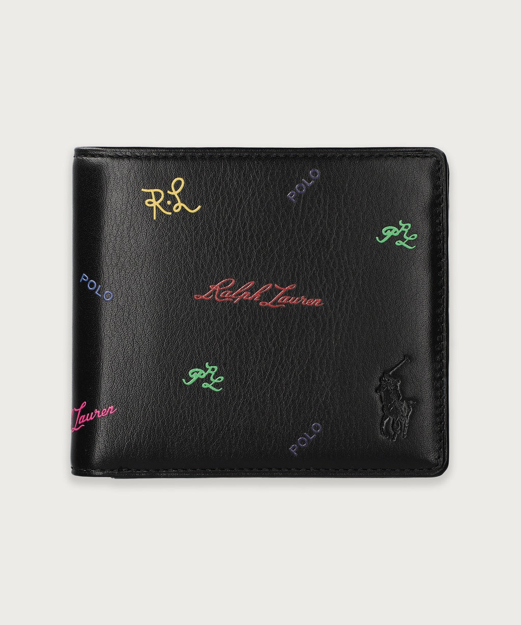 マルチカラーロゴ ビルフォールドコインケース