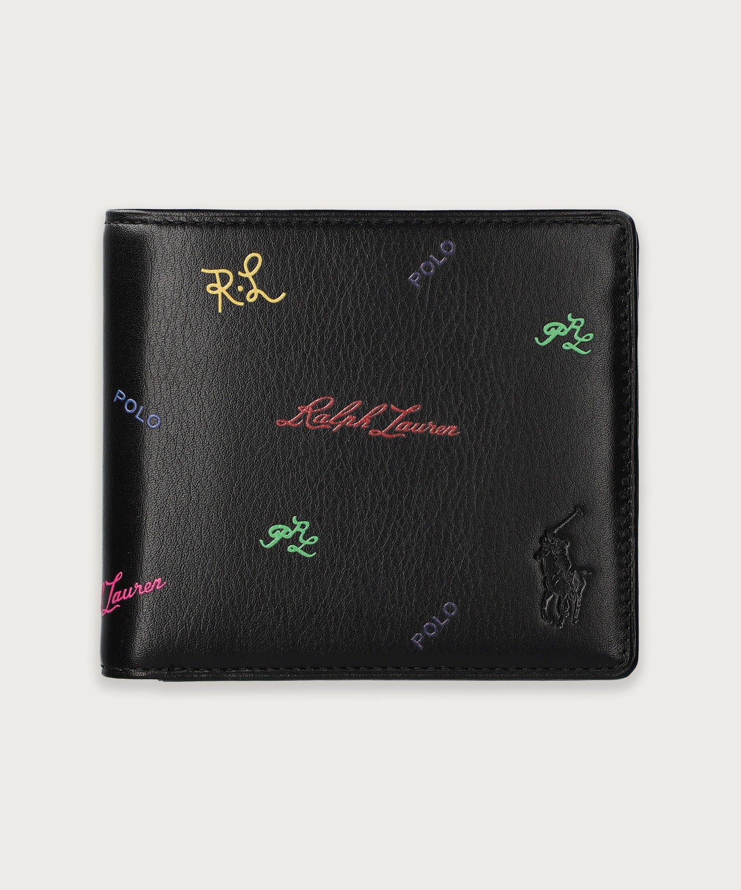 マルチカラーロゴ ビルフォールドコインケース