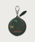 マルチカラーロゴ ラウンドジップコインケース