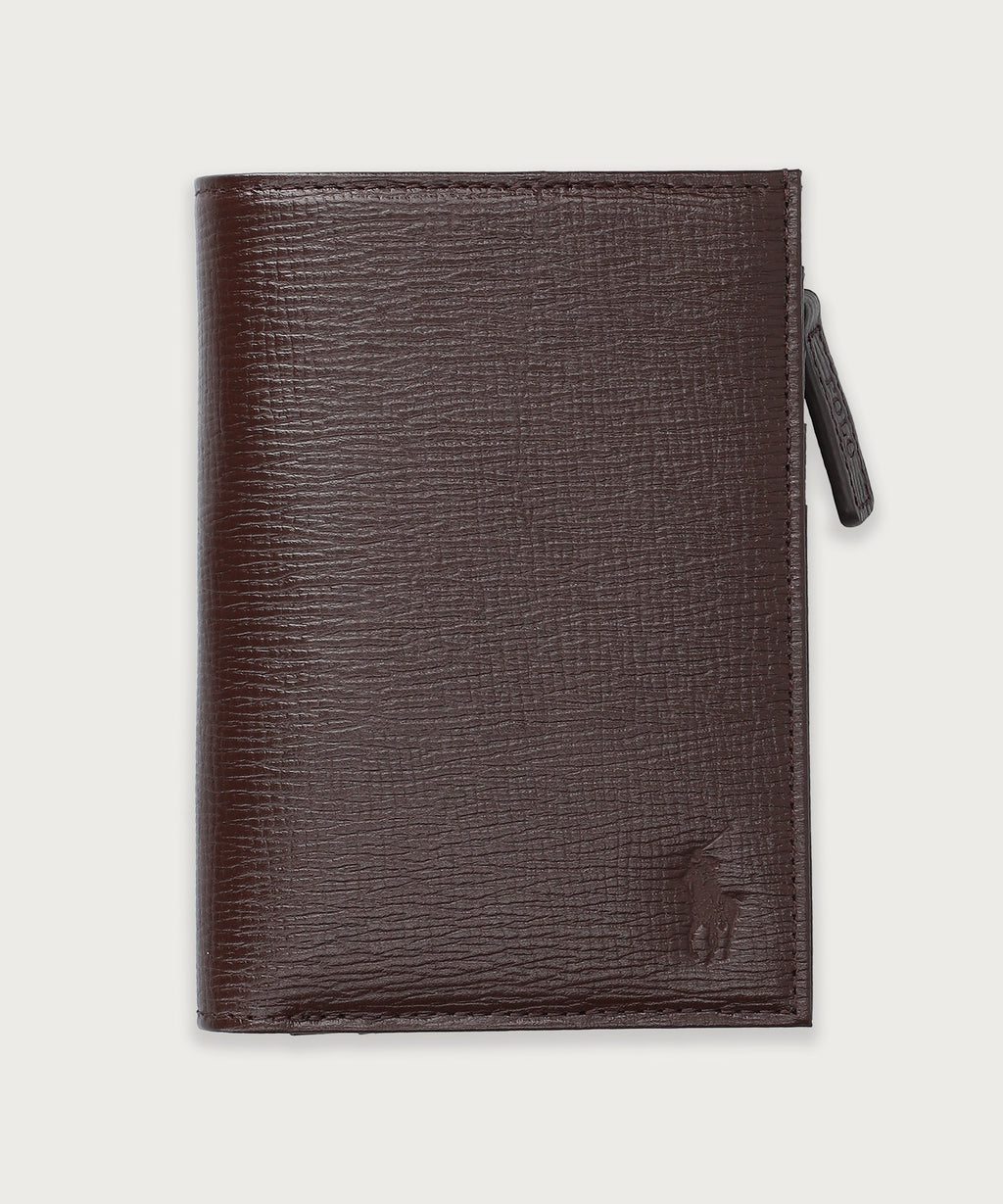 ハーモニー エンボスレザー ジップ ウォレット