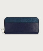 クラシックエンボス ラウンドファスナー ロングウォレット