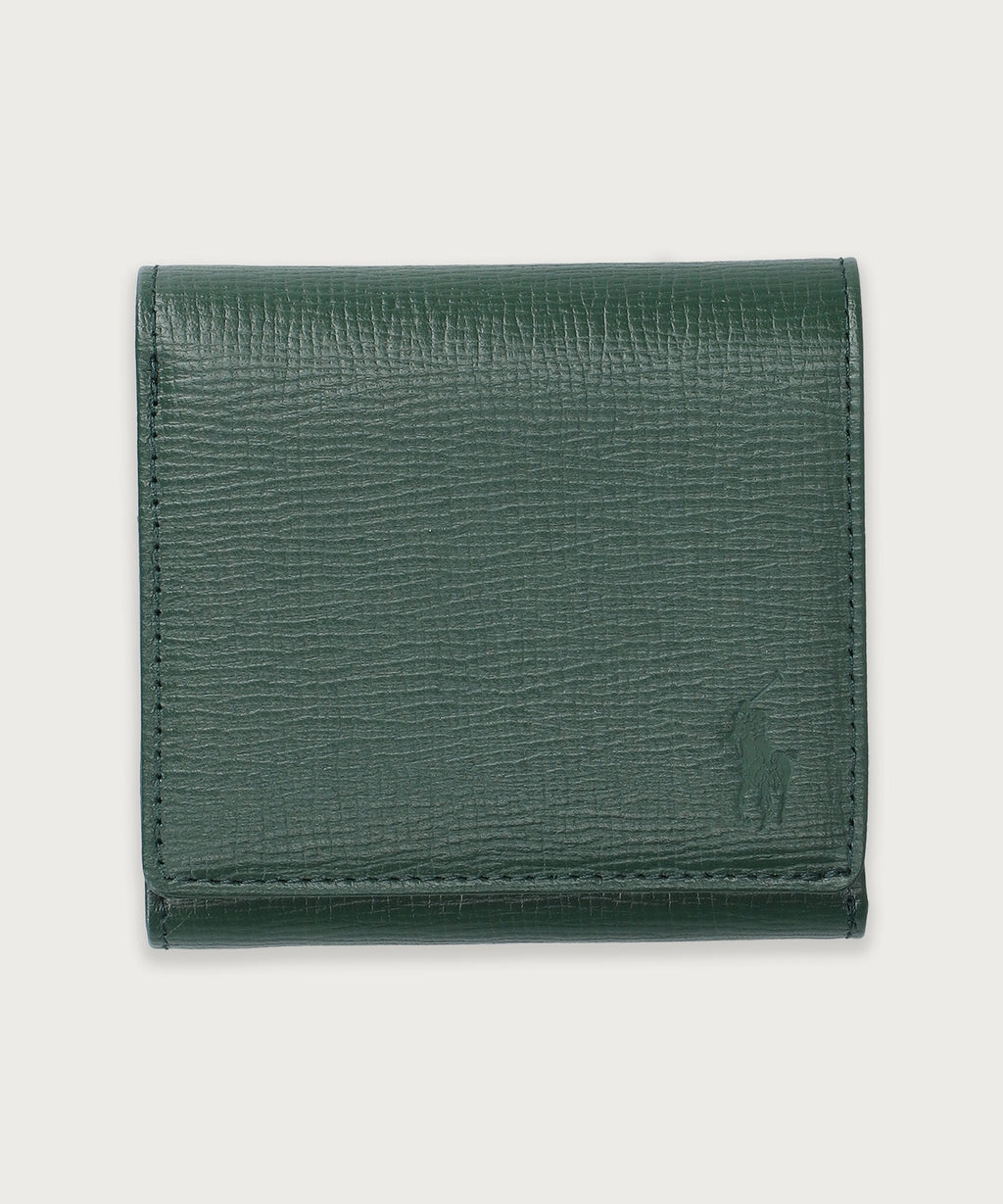 ハーモニー エンボスレザー コンパクト ウォレット