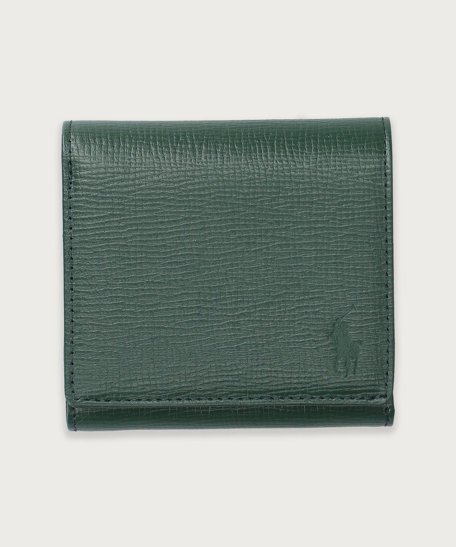 ハーモニー エンボスレザー コンパクト ウォレット