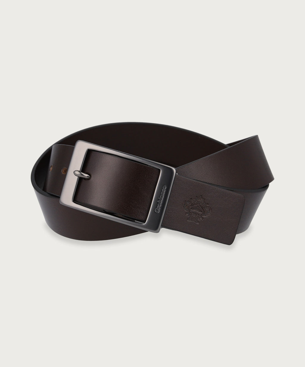 スムースレザー 33mm カジュアルベルト