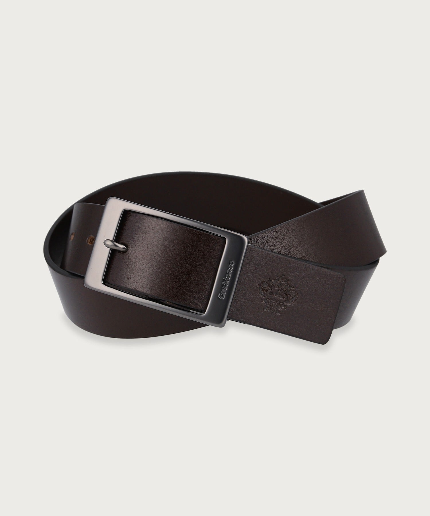 スムースレザー 33mm カジュアルベルト