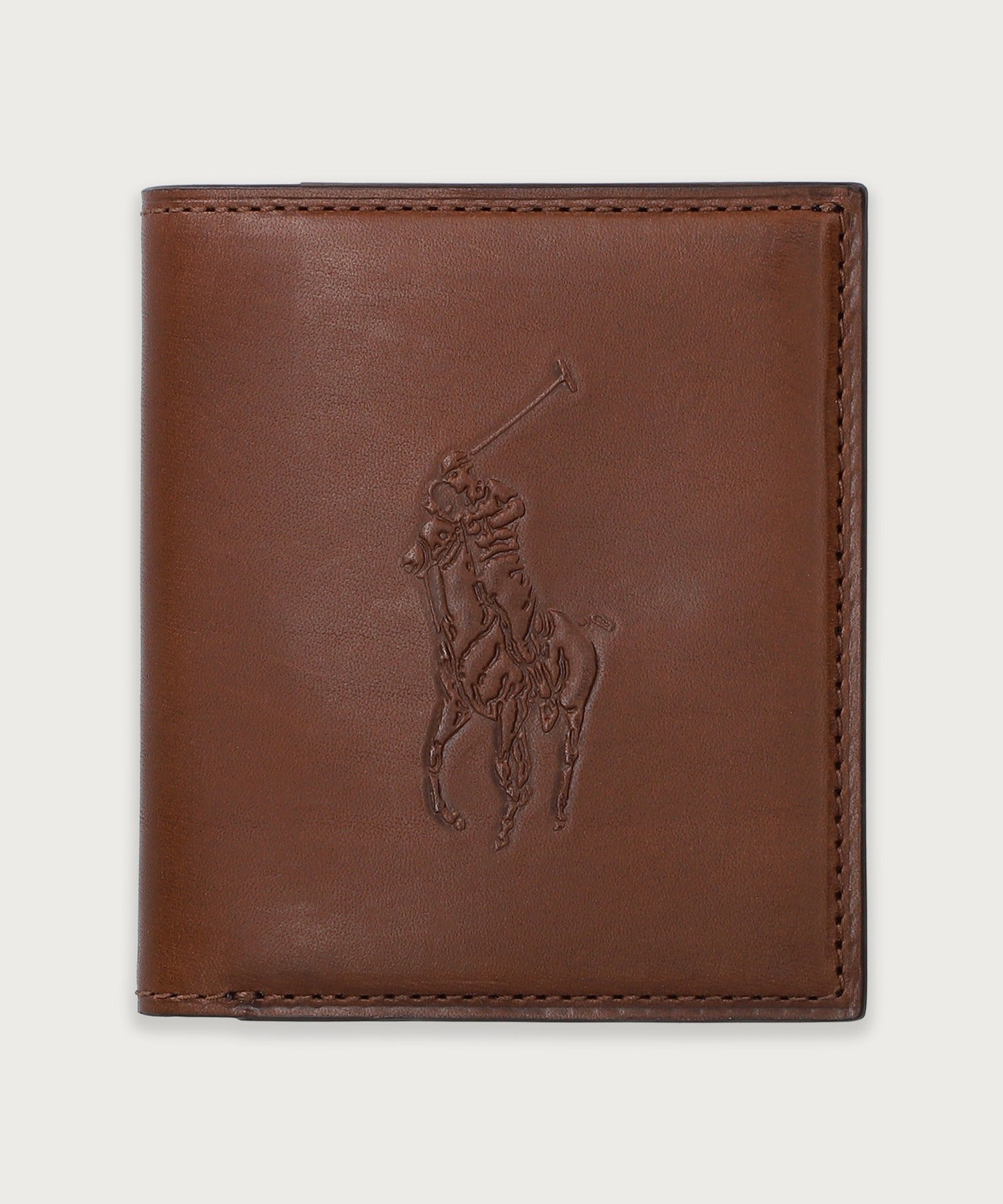 エンボス ビッグポニー Lジップ コインウォレット