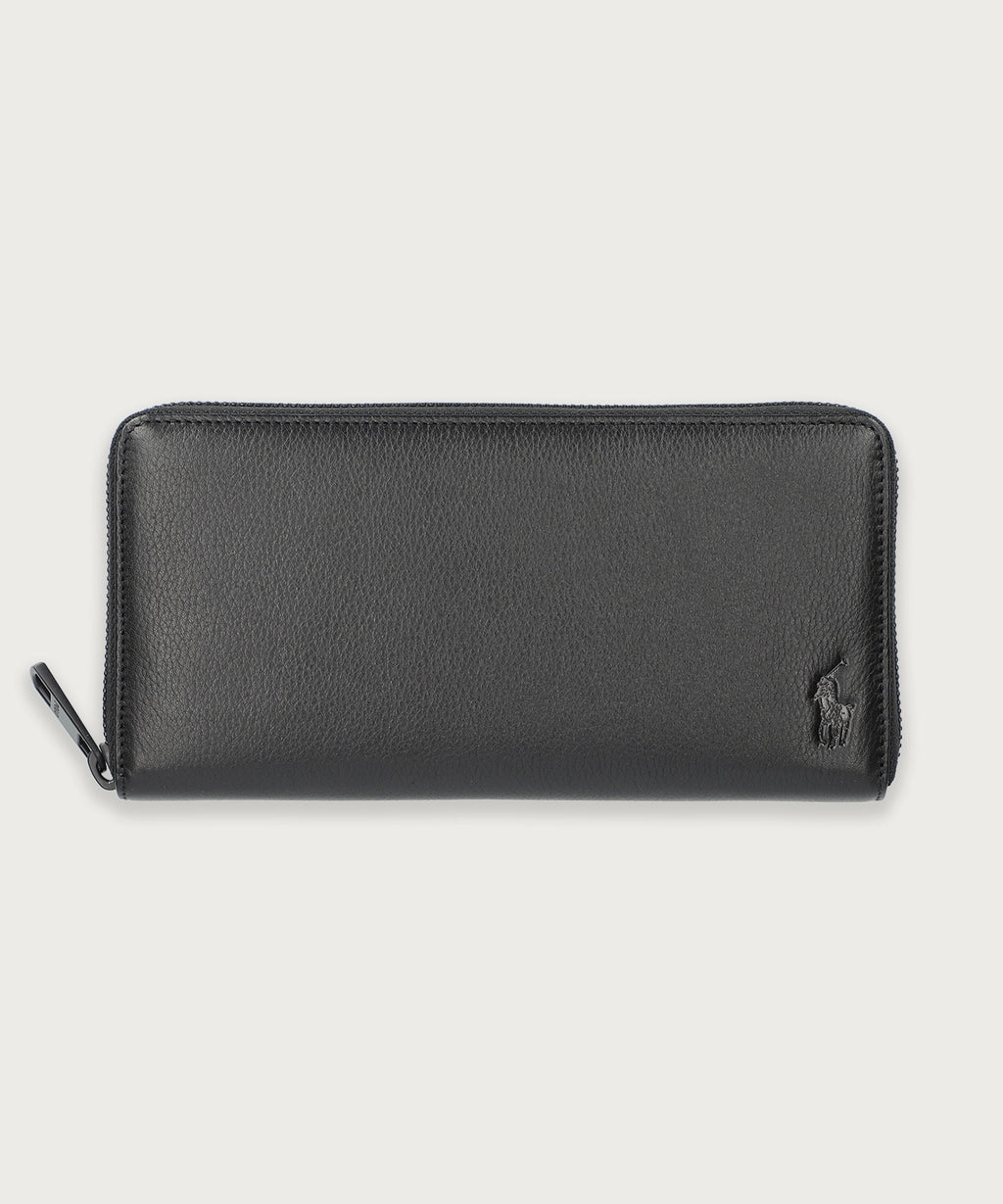 ソフトシュリンクレザー ラウンドジップ ロングウォレット