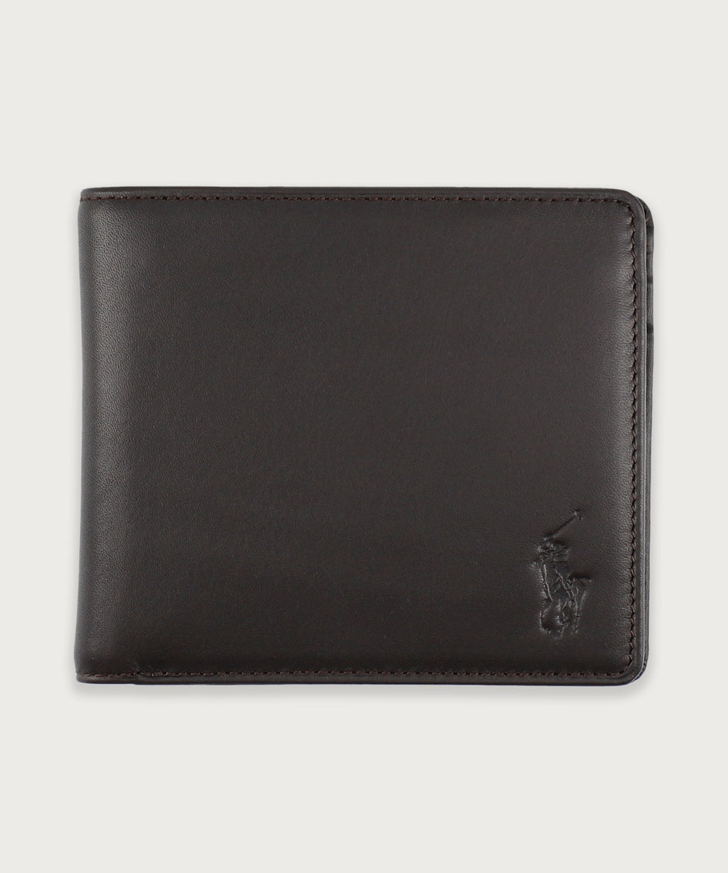 カーフレザー ビルフォールド コイン ウォレット