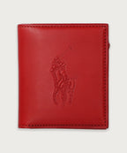 エンボス ビッグポニー Lジップ コインウォレット