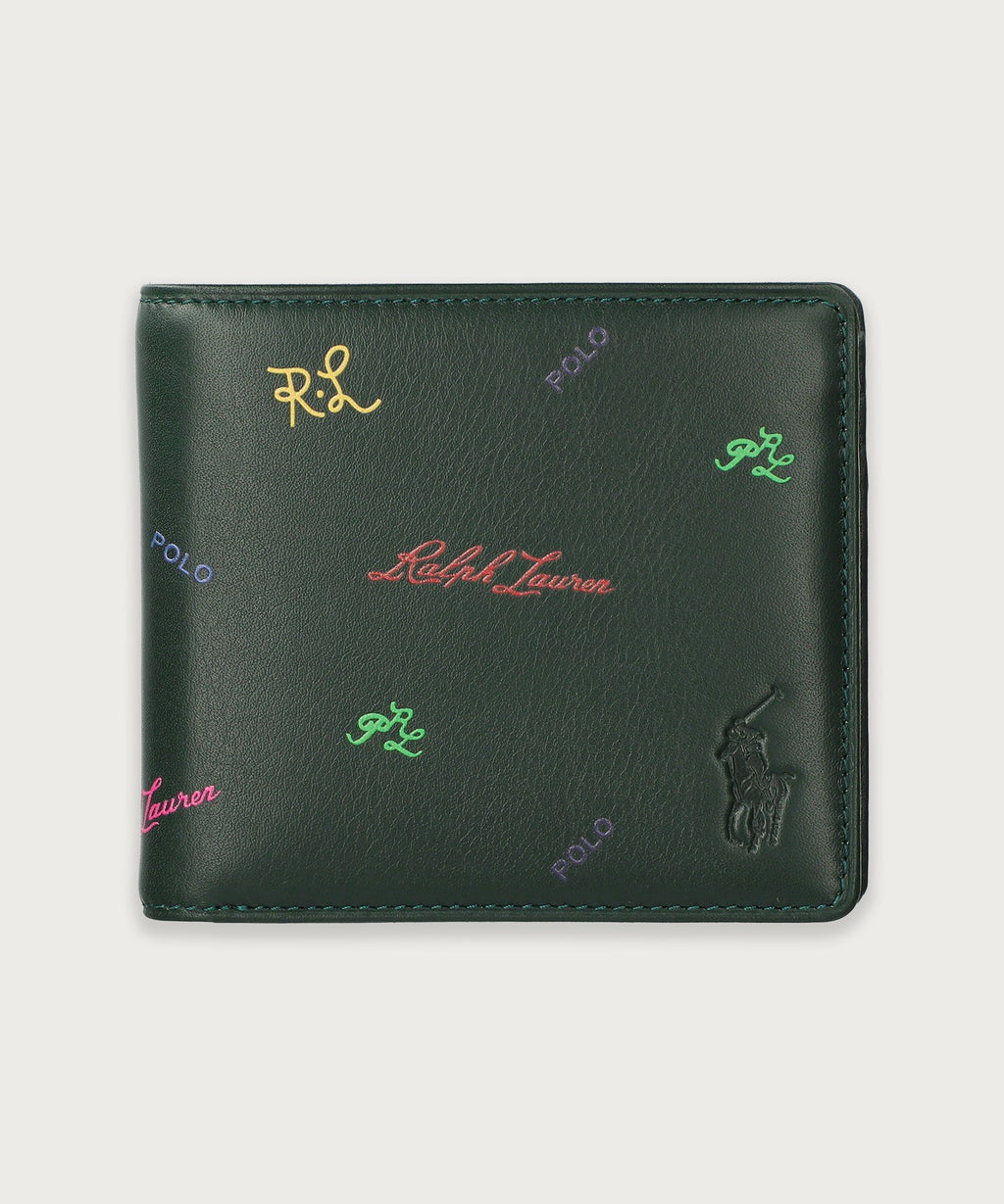 マルチカラーロゴ ビルフォールドコインケース