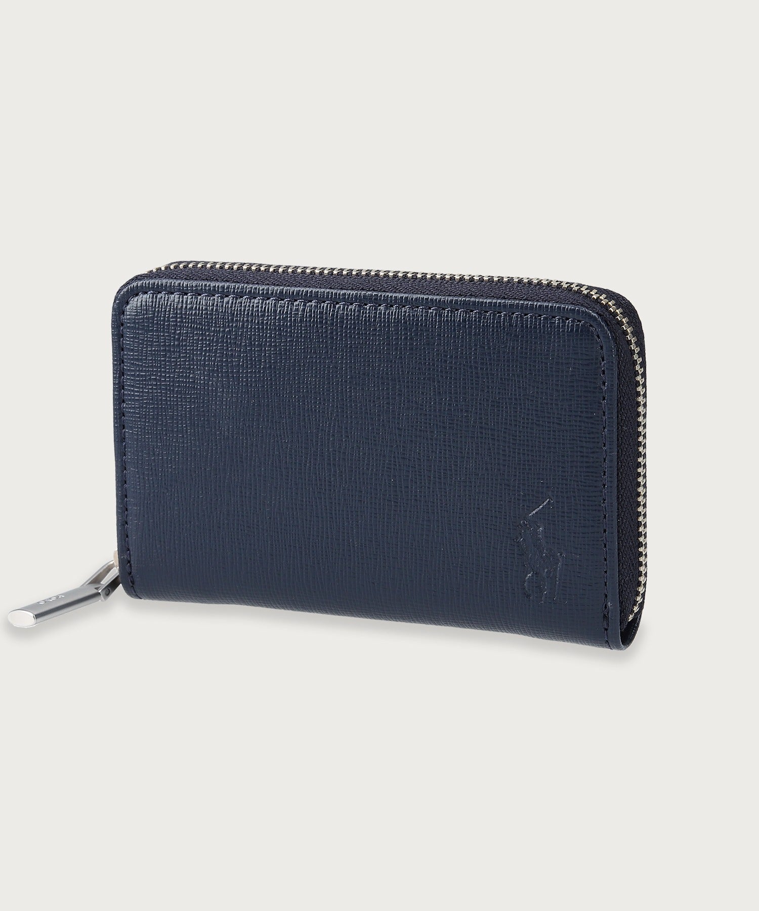 エンボスレザー ジップ コインケース