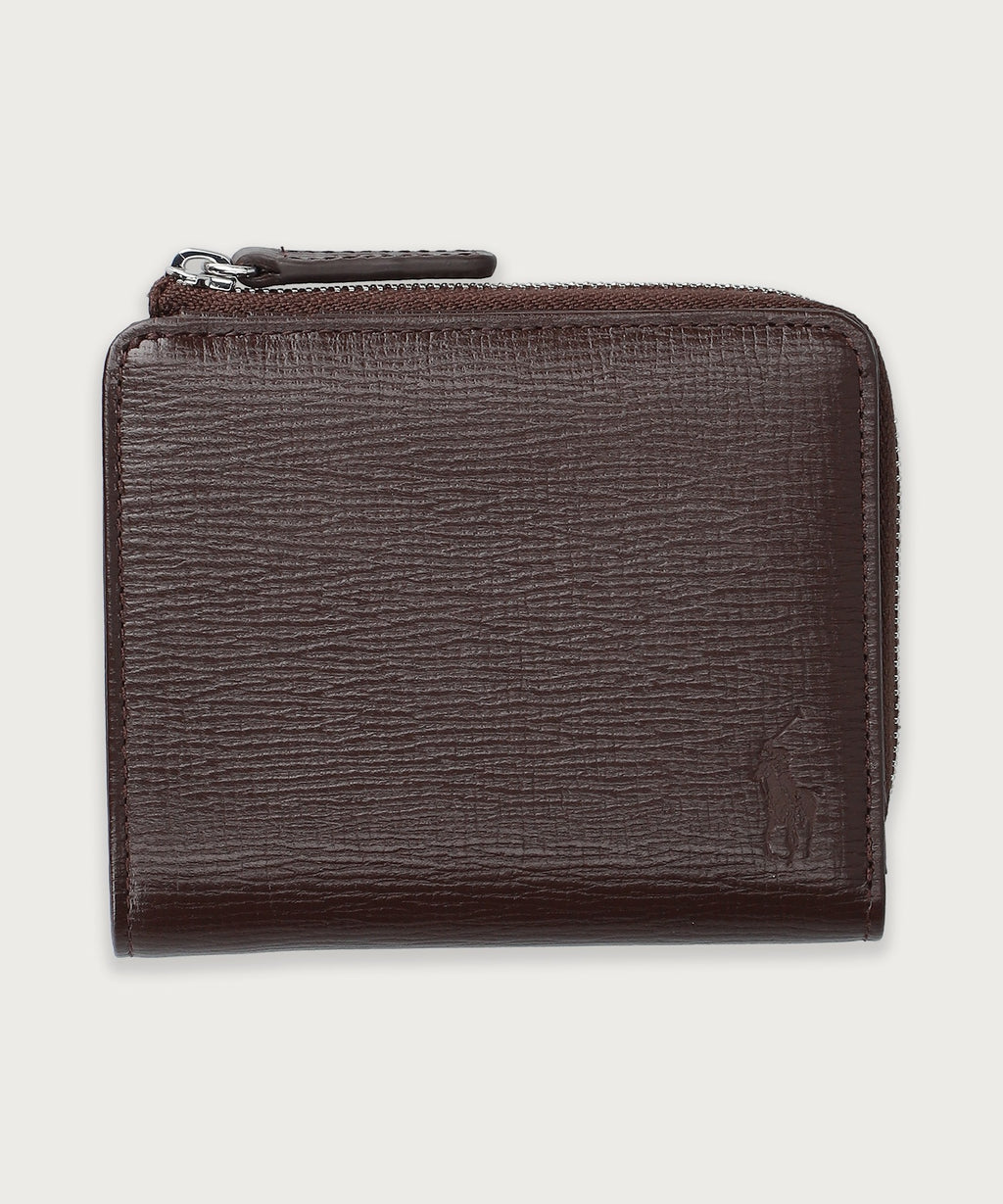 ハーモニー エンボスレザー ジップ ウォレット