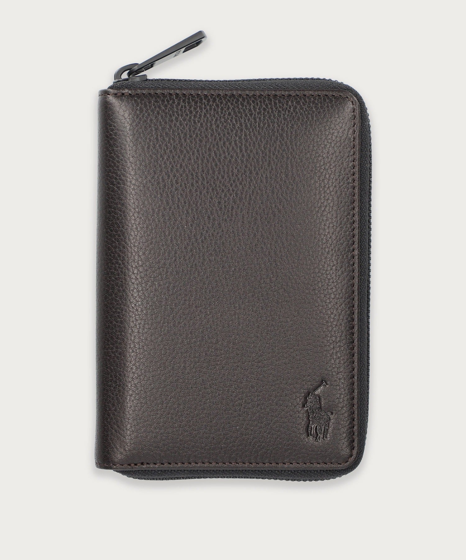 ソフトシュリンクレザー ラウンドジップ ビルフォールド コイン ウォレット