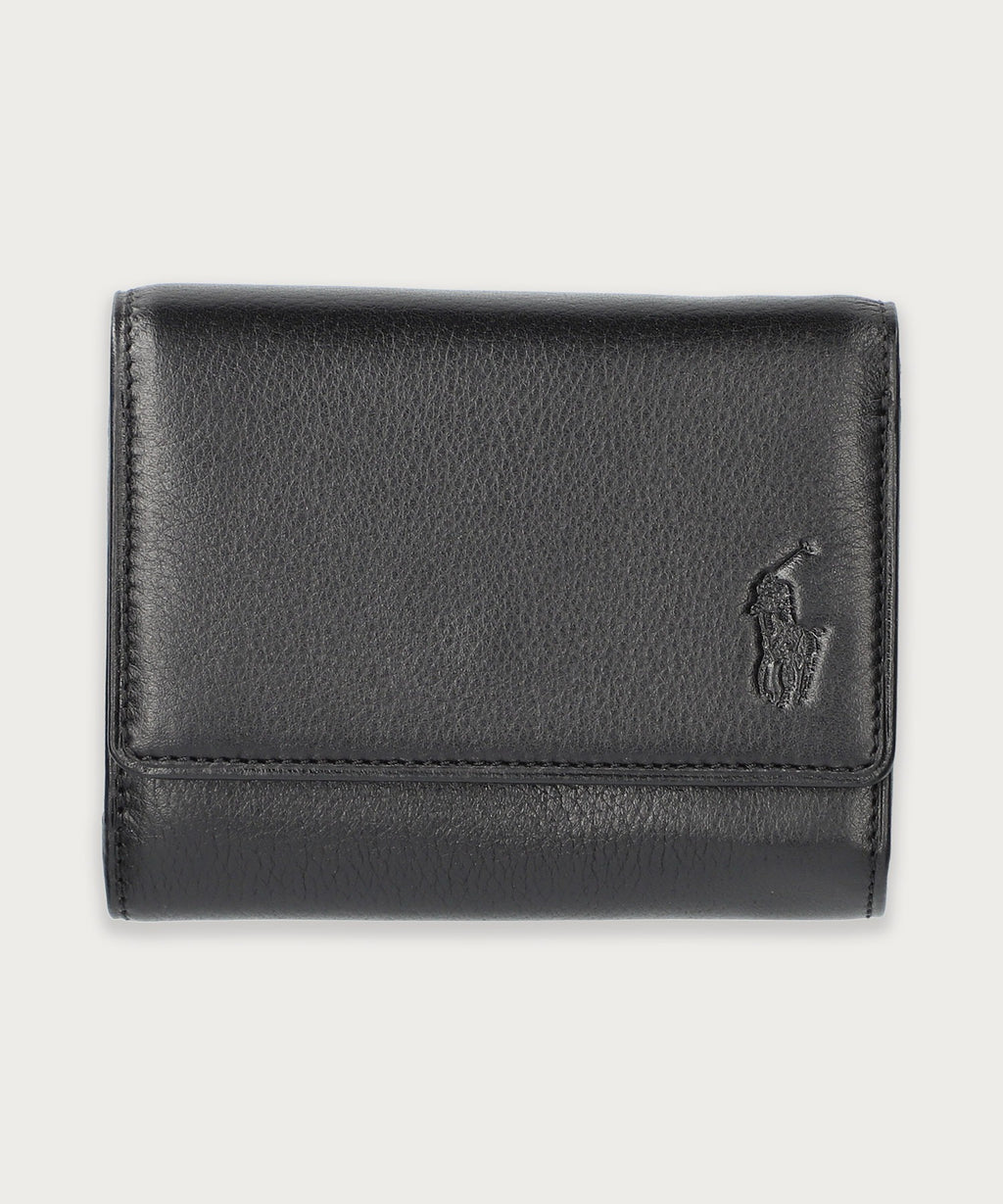 ソフトシュリンクレザー ビルフォールド ジップコイン ウォレット