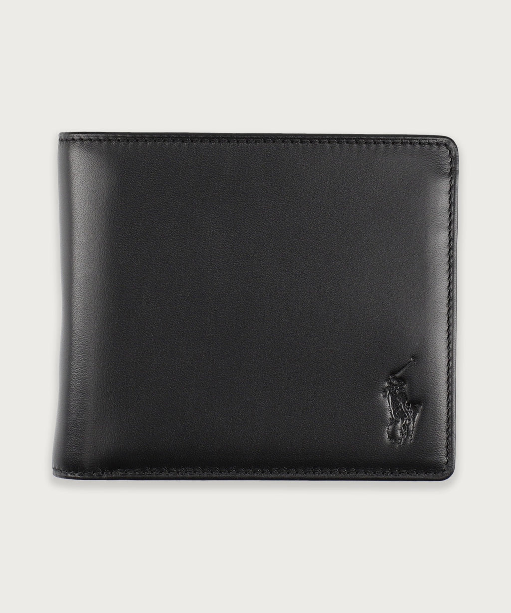 カーフレザー ビルフォールド コイン ウォレット