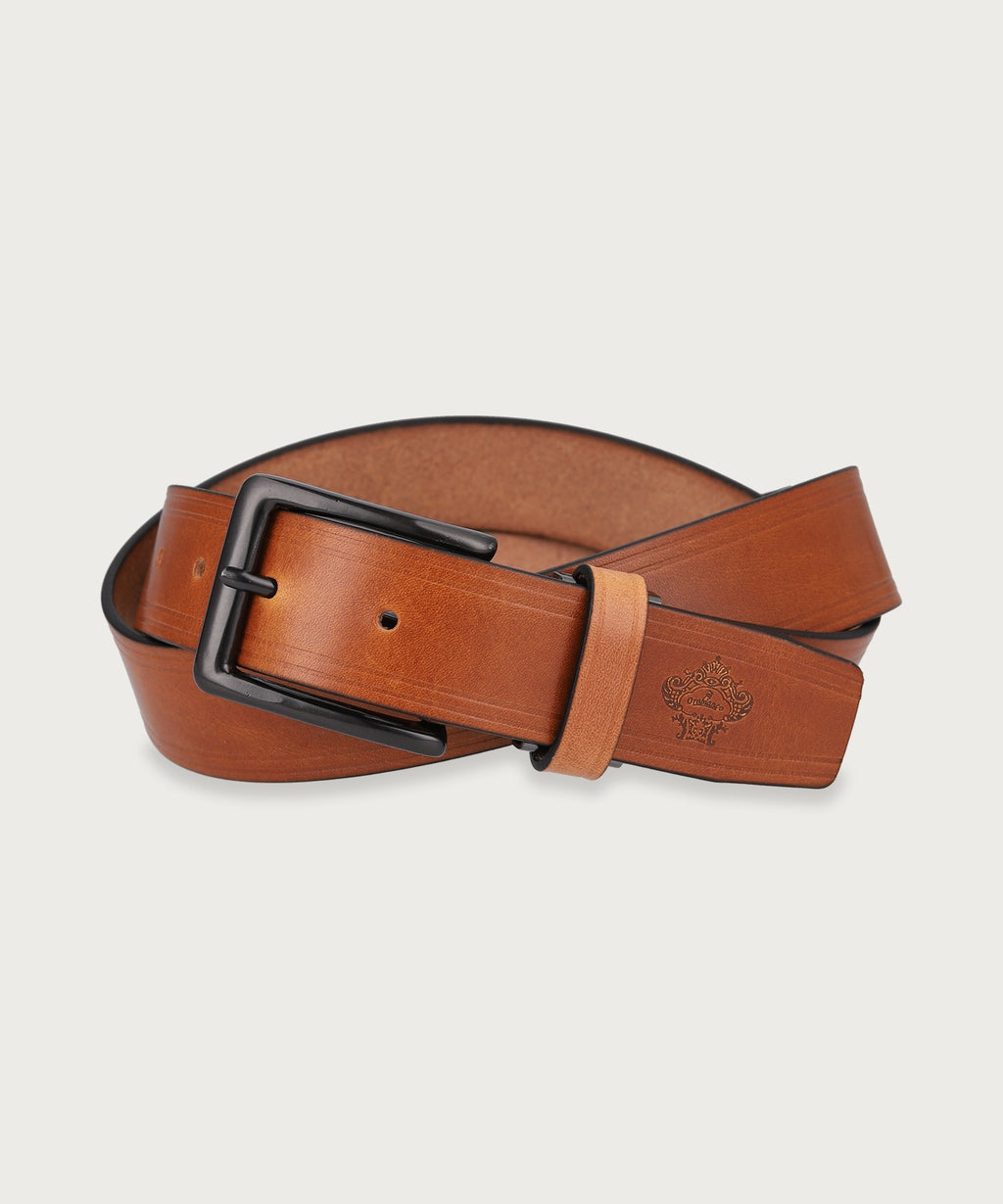 スムースレザー 33mm カジュアルベルト