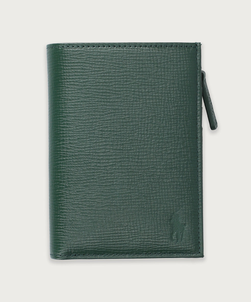 ハーモニー エンボスレザー ジップ ウォレット