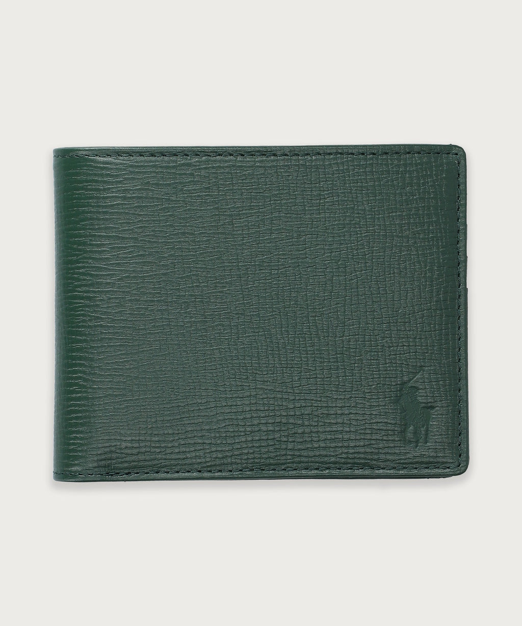 ハーモニー エンボスレザー ビルフォールド コイン ウォレット