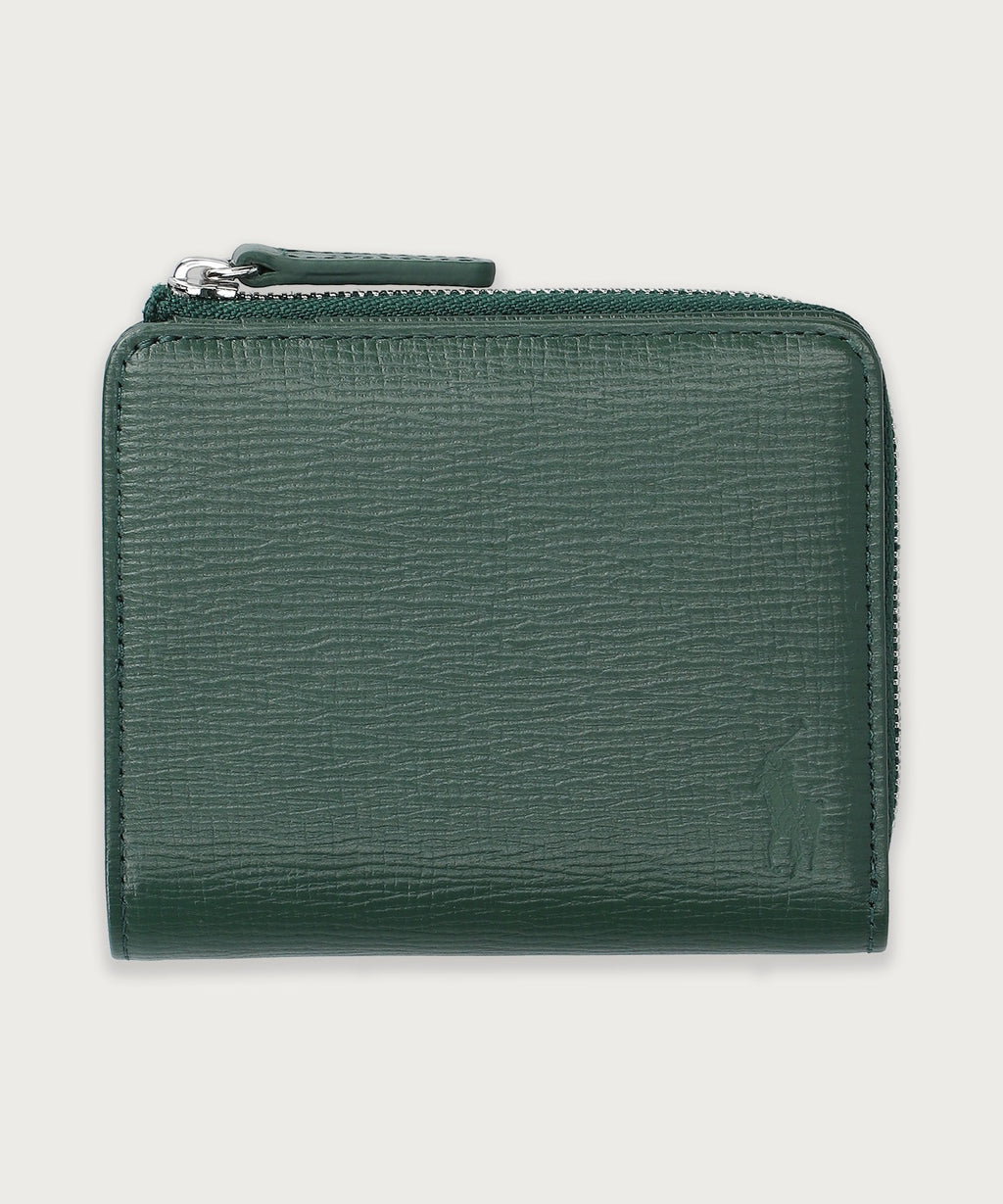 ハーモニー エンボスレザー ジップ ウォレット