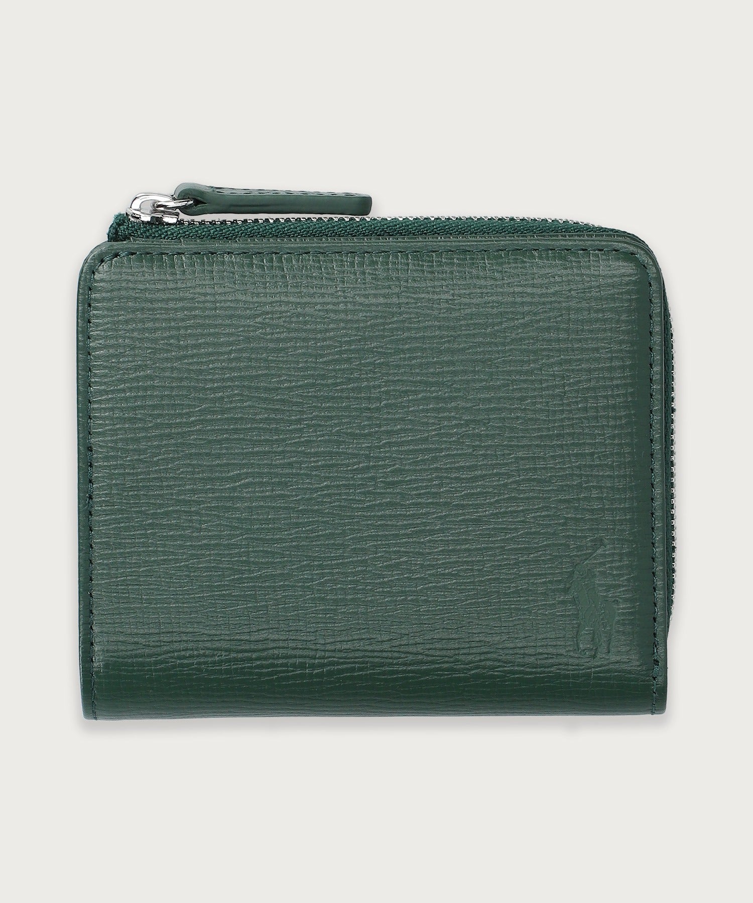 ハーモニー エンボスレザー ジップ ウォレット