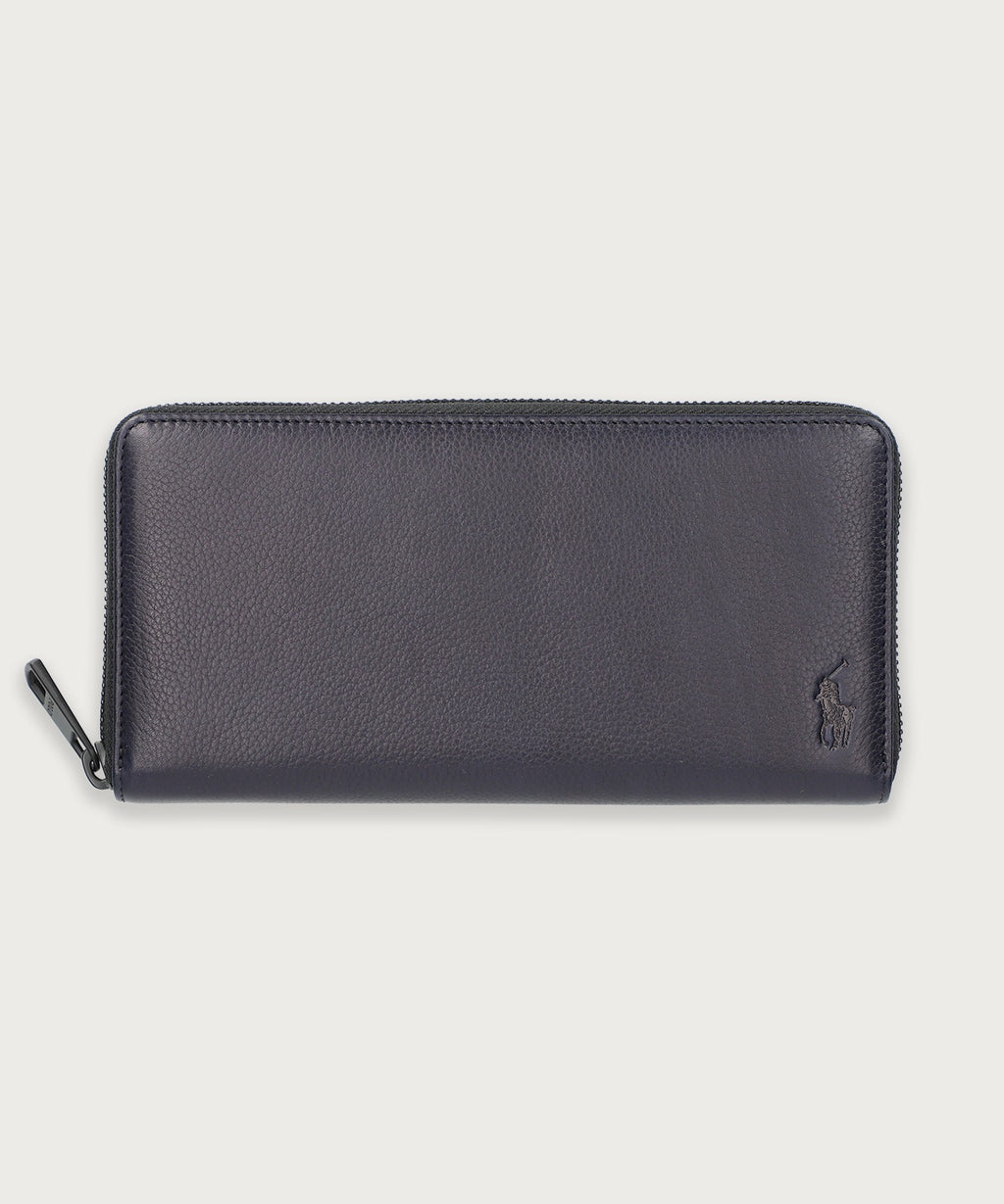 ソフトシュリンクレザー ラウンドジップ ロングウォレット