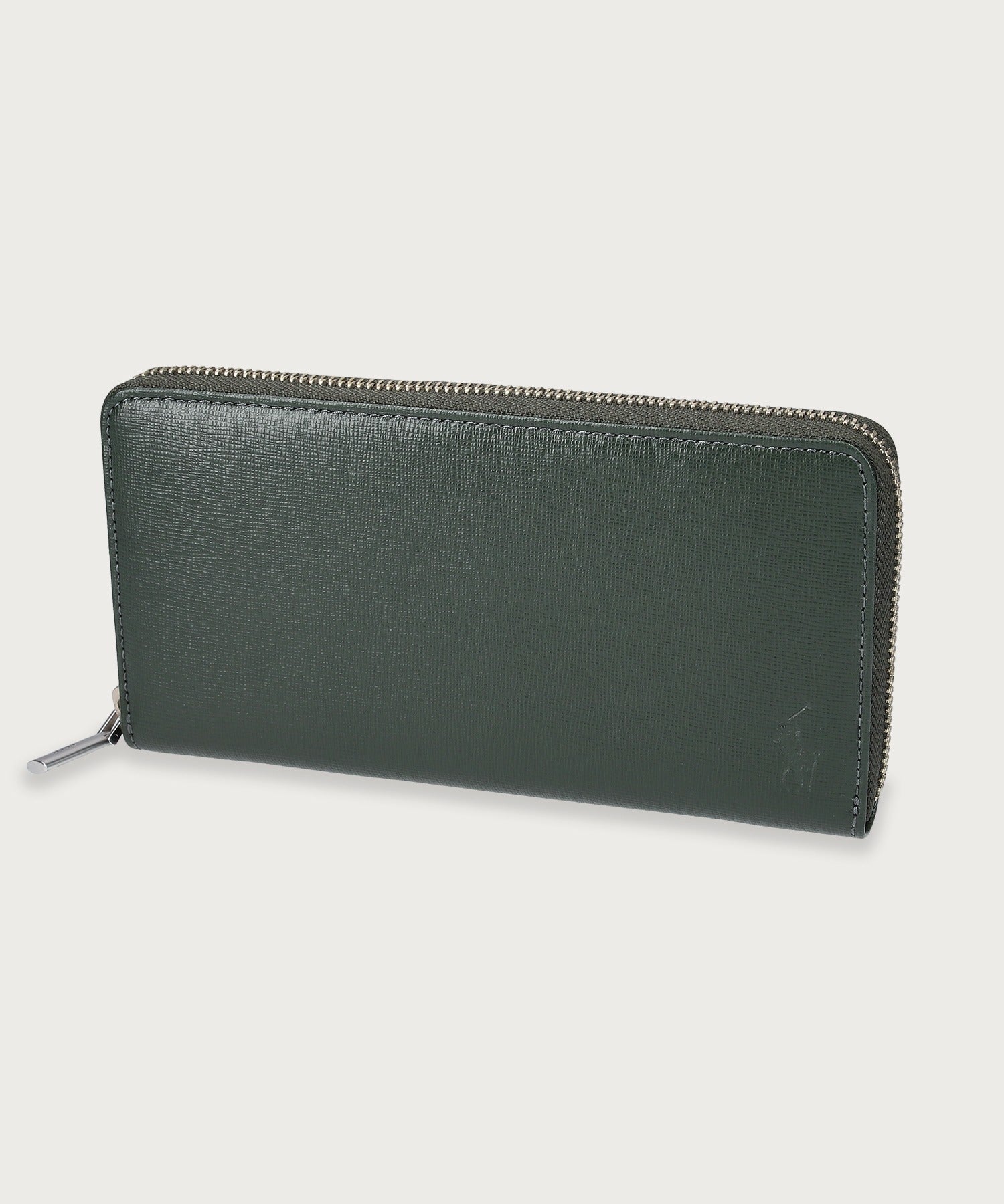 エンボスレザー ジップ アラウンド ロングウォレット