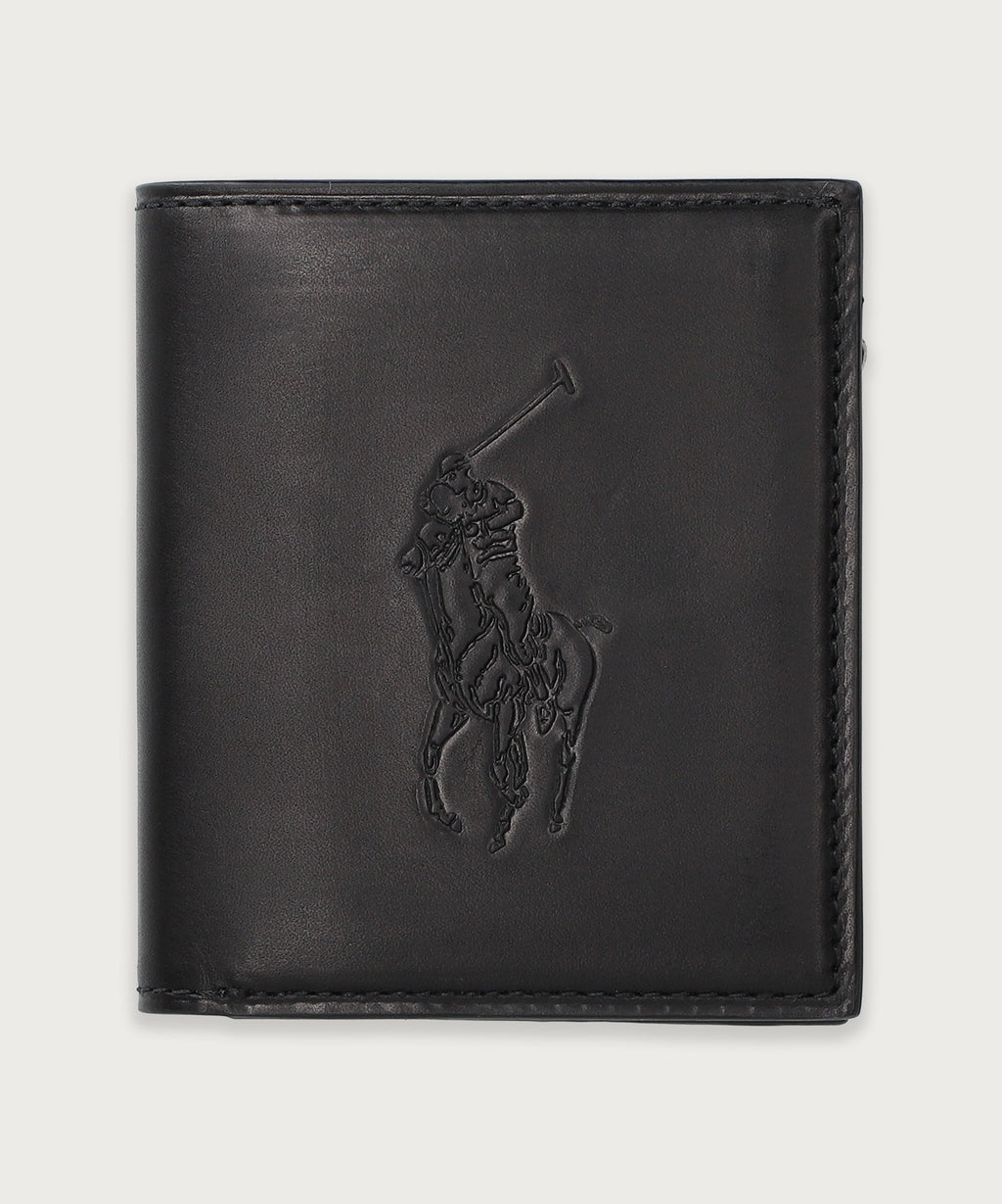 エンボス ビッグポニー Lジップ コインウォレット