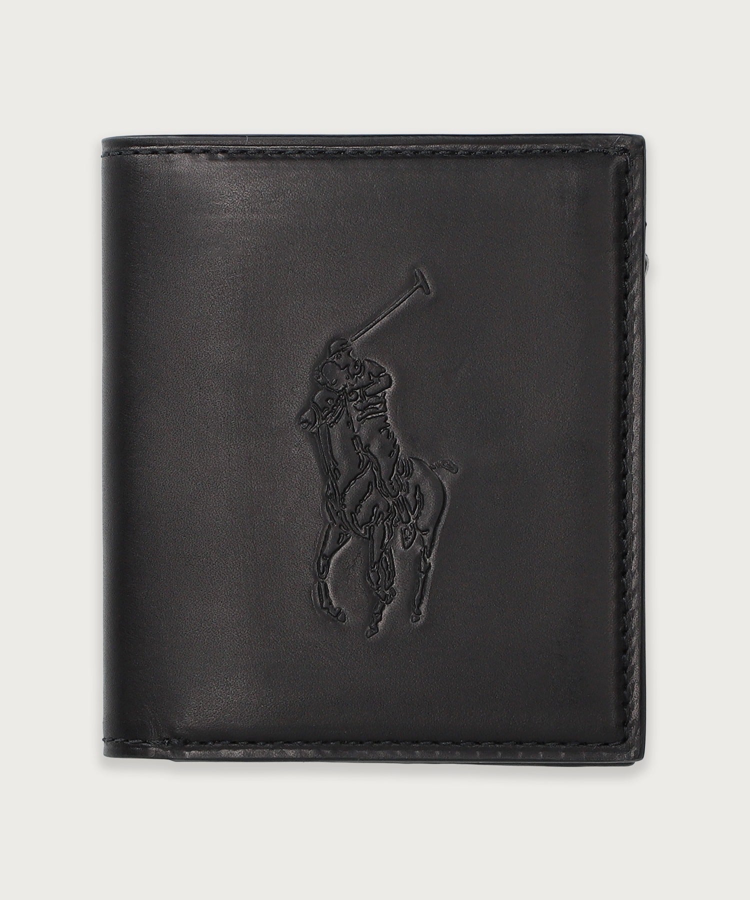 エンボス ビッグポニー Lジップ コインウォレット