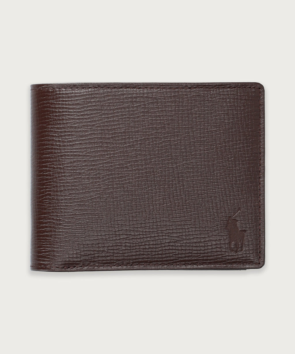 ハーモニー エンボスレザー ビルフォールド コイン ウォレット