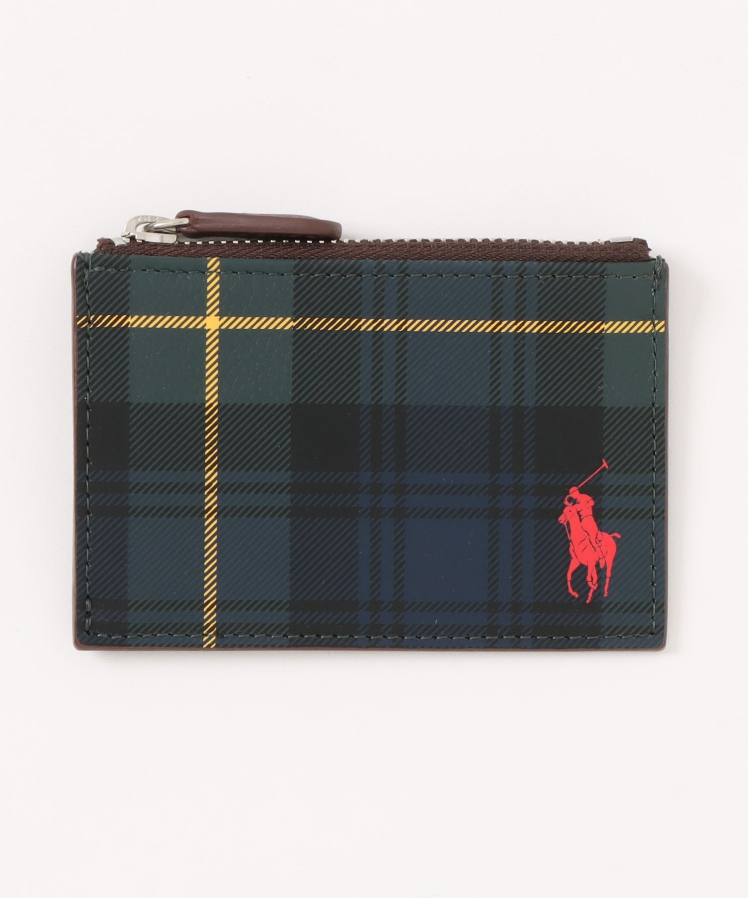 ゴードンプリント Lジップ カード＆コインケース