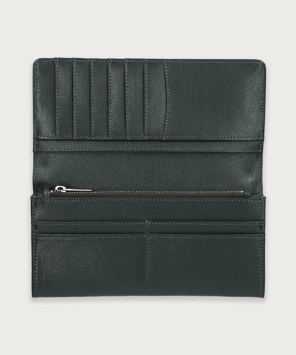 エンボスレザー ロングウォレット