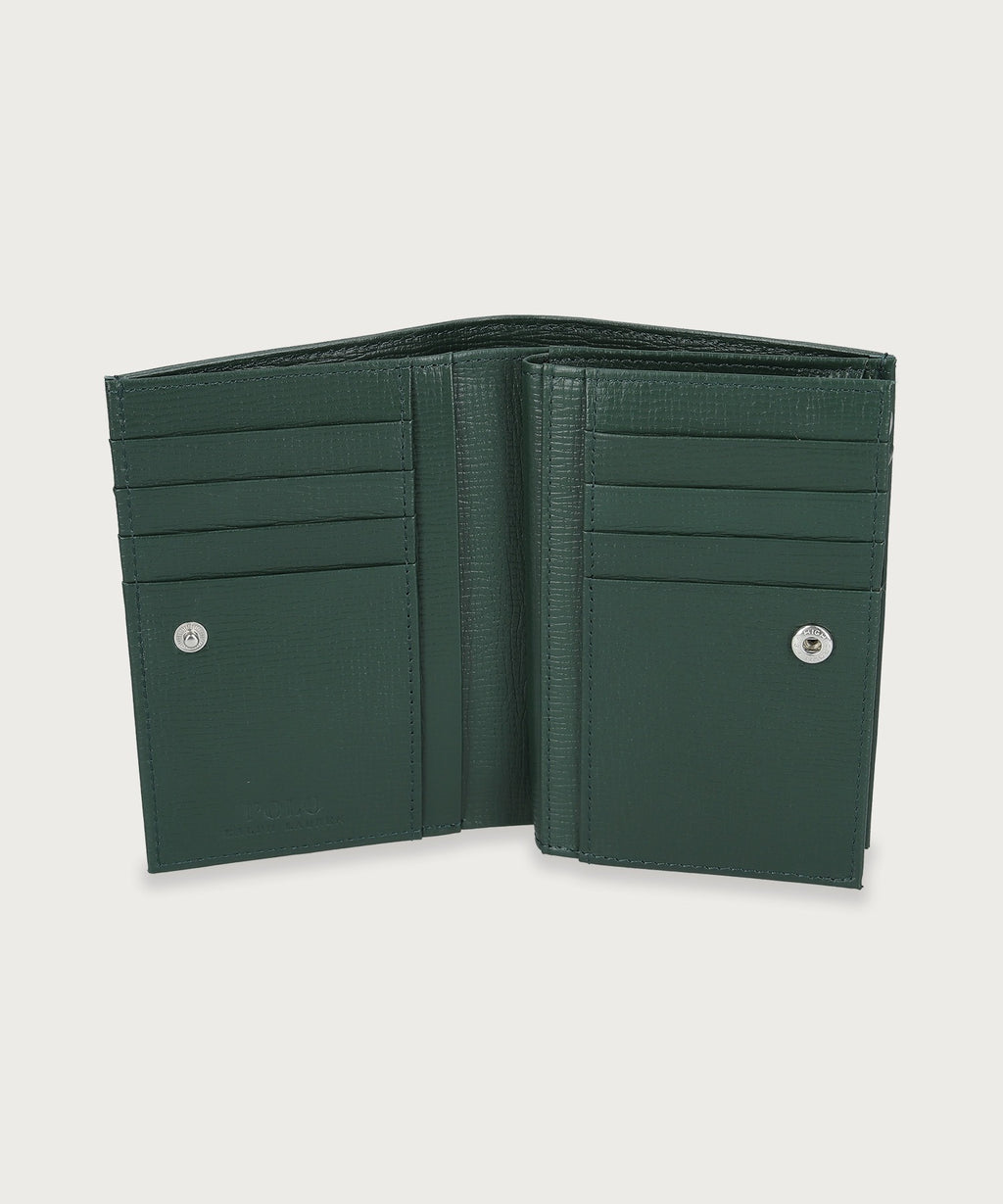 ハーモニー エンボスレザー ジップ ウォレット