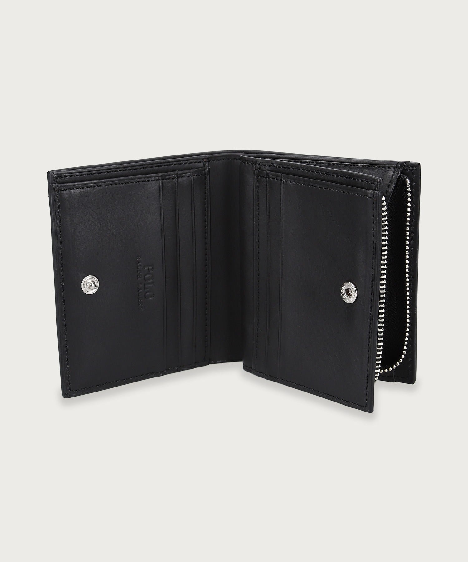 エンボス ビッグポニー Lジップ コインウォレット