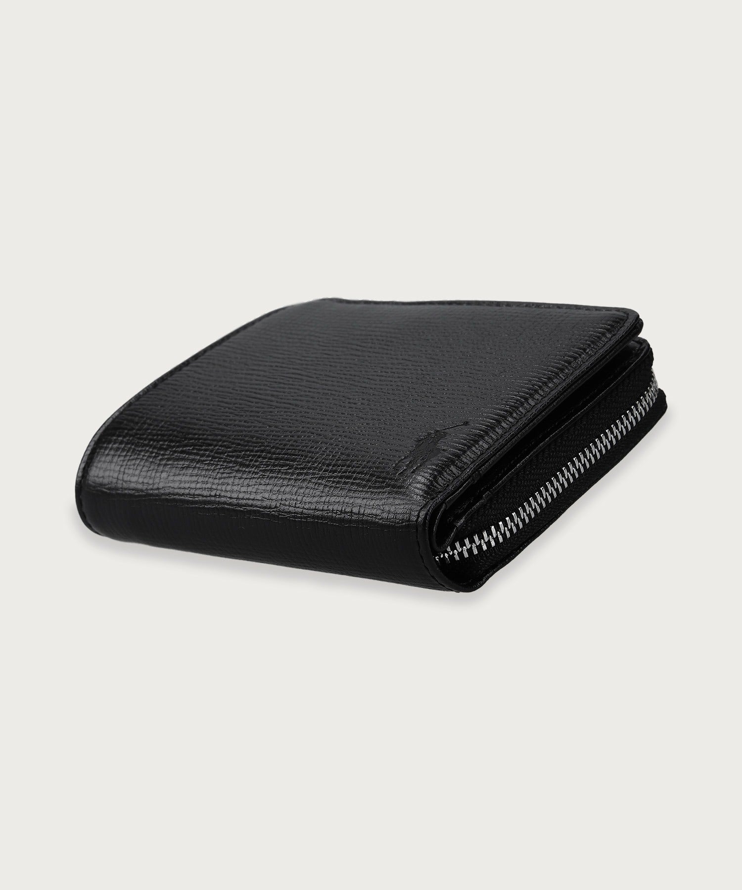 ハーモニー エンボスレザー ジップ ウォレット