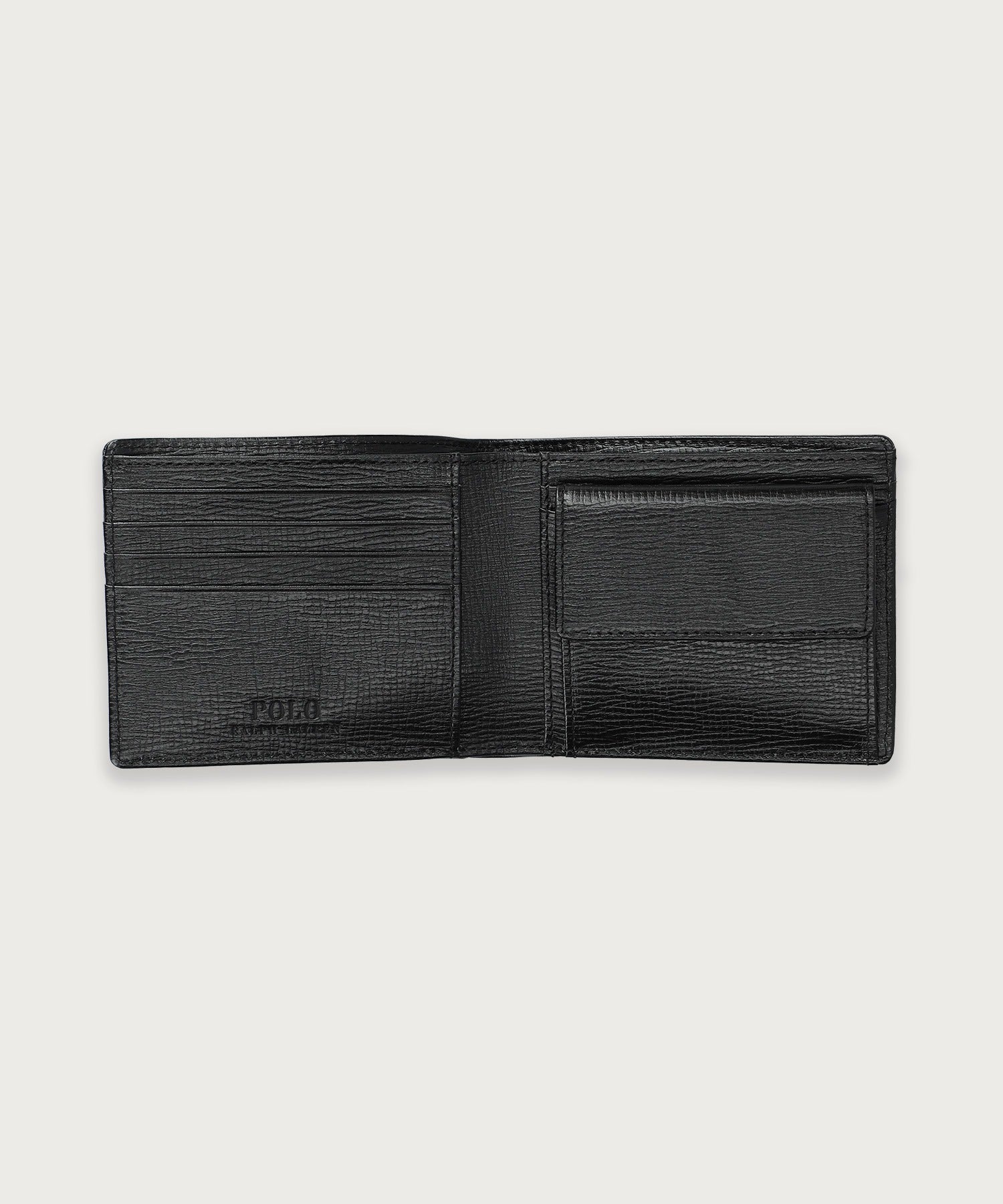 ハーモニー エンボスレザー ビルフォールド コイン ウォレット