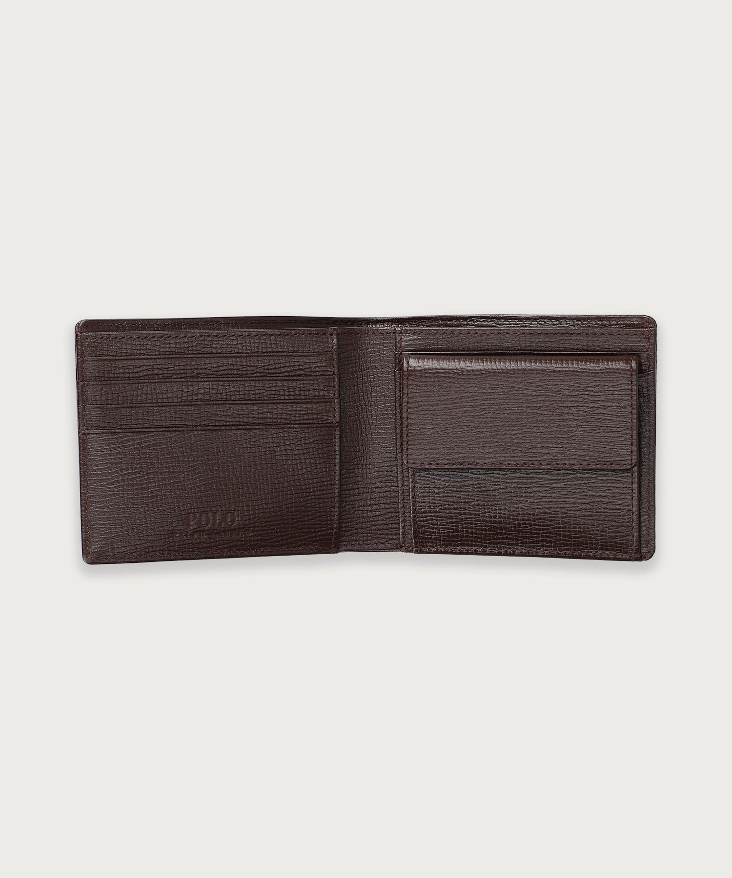 ハーモニー エンボスレザー ビルフォールド コイン ウォレット