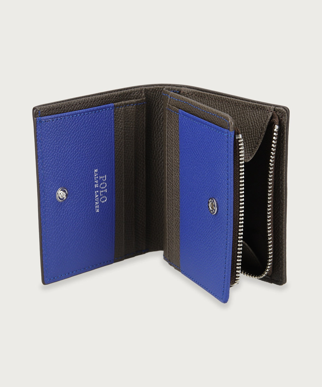 ニュー コントラストポニー Lジップ ビルフォールドコインケース