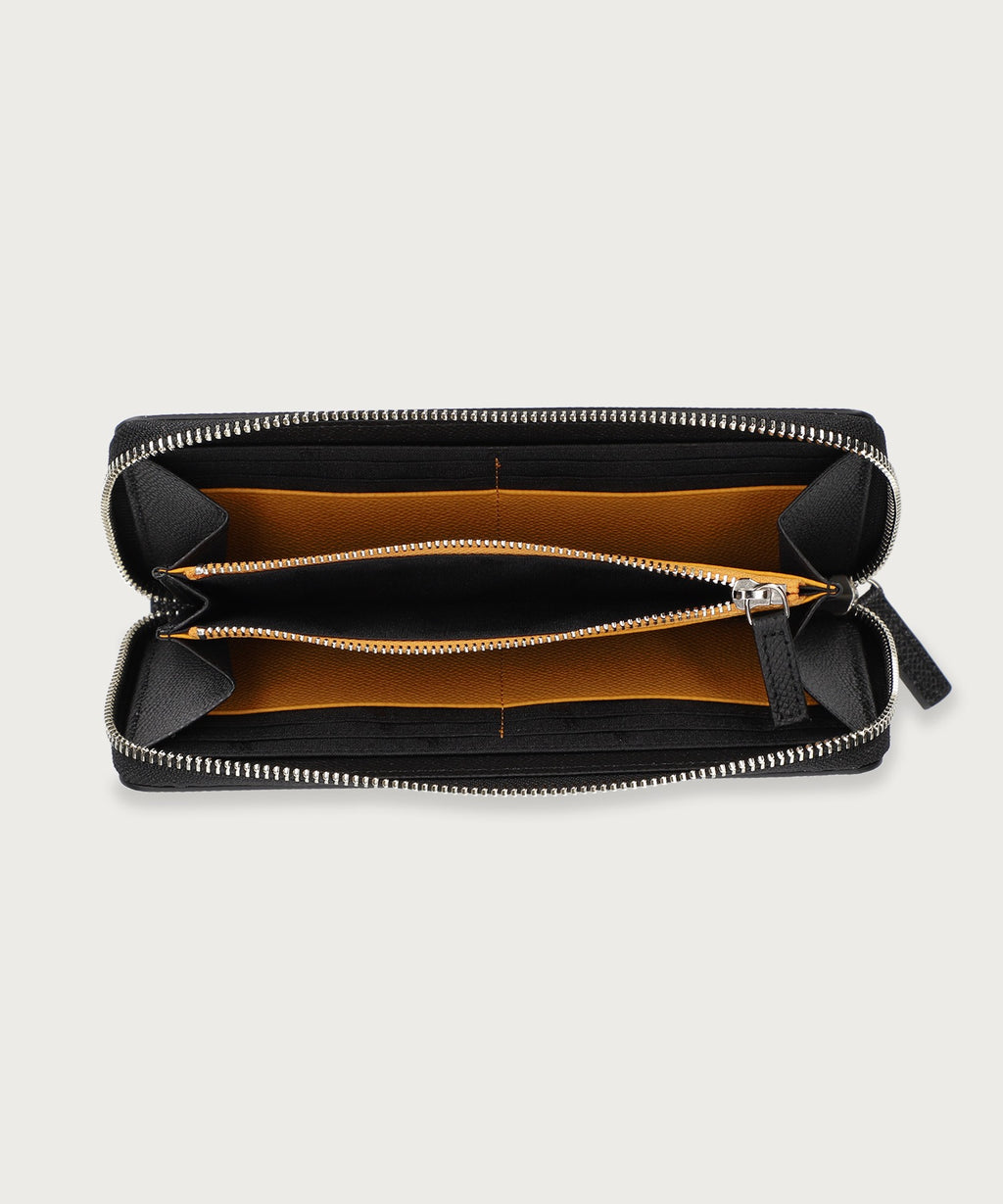 ニュー コントラストポニー ラウンドジップ ロング ウォレット