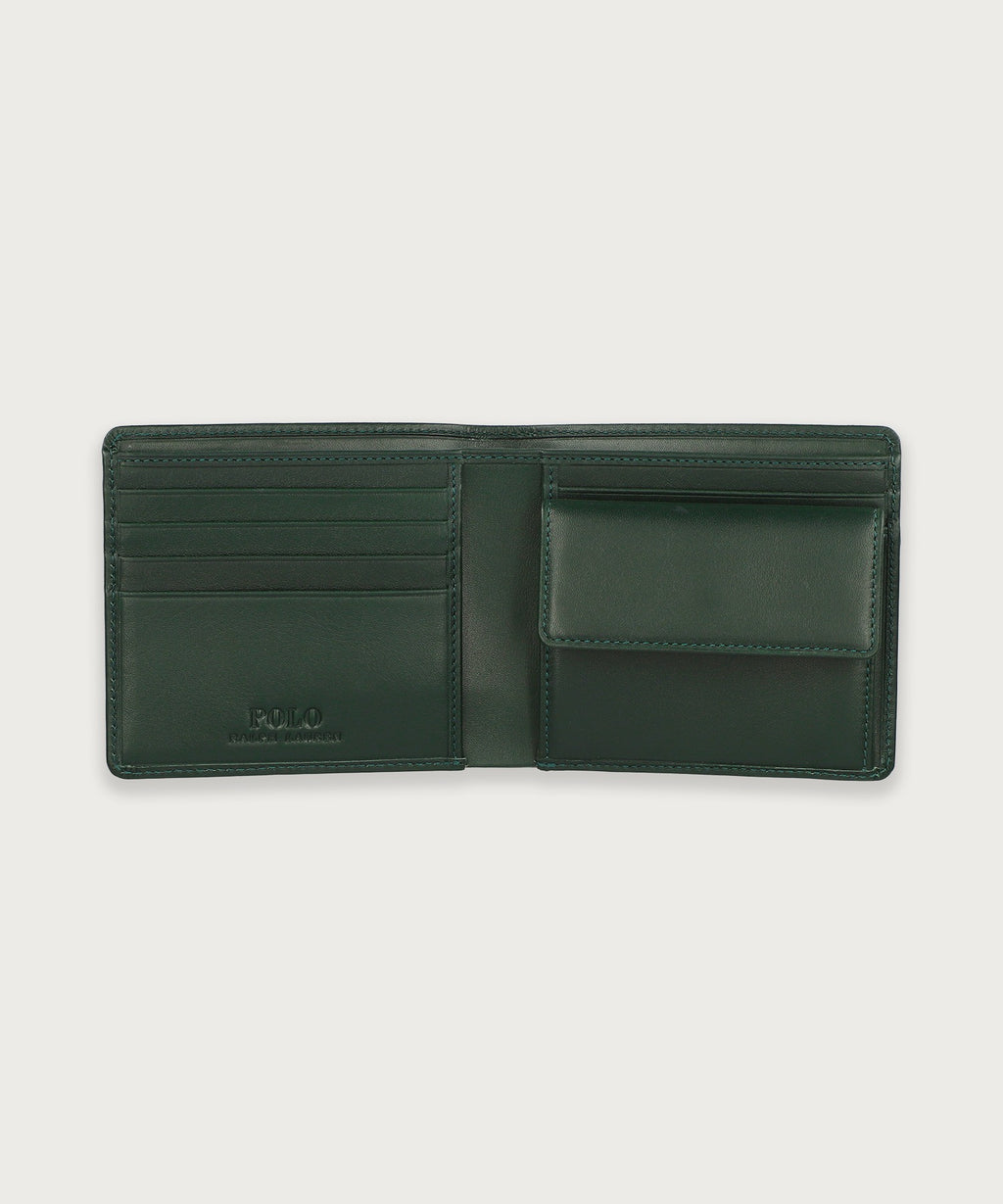 マルチカラーロゴ ビルフォールドコインケース