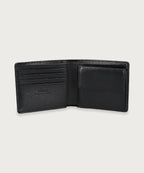 エンボスレザー ビルフォールド コイン ウォレット