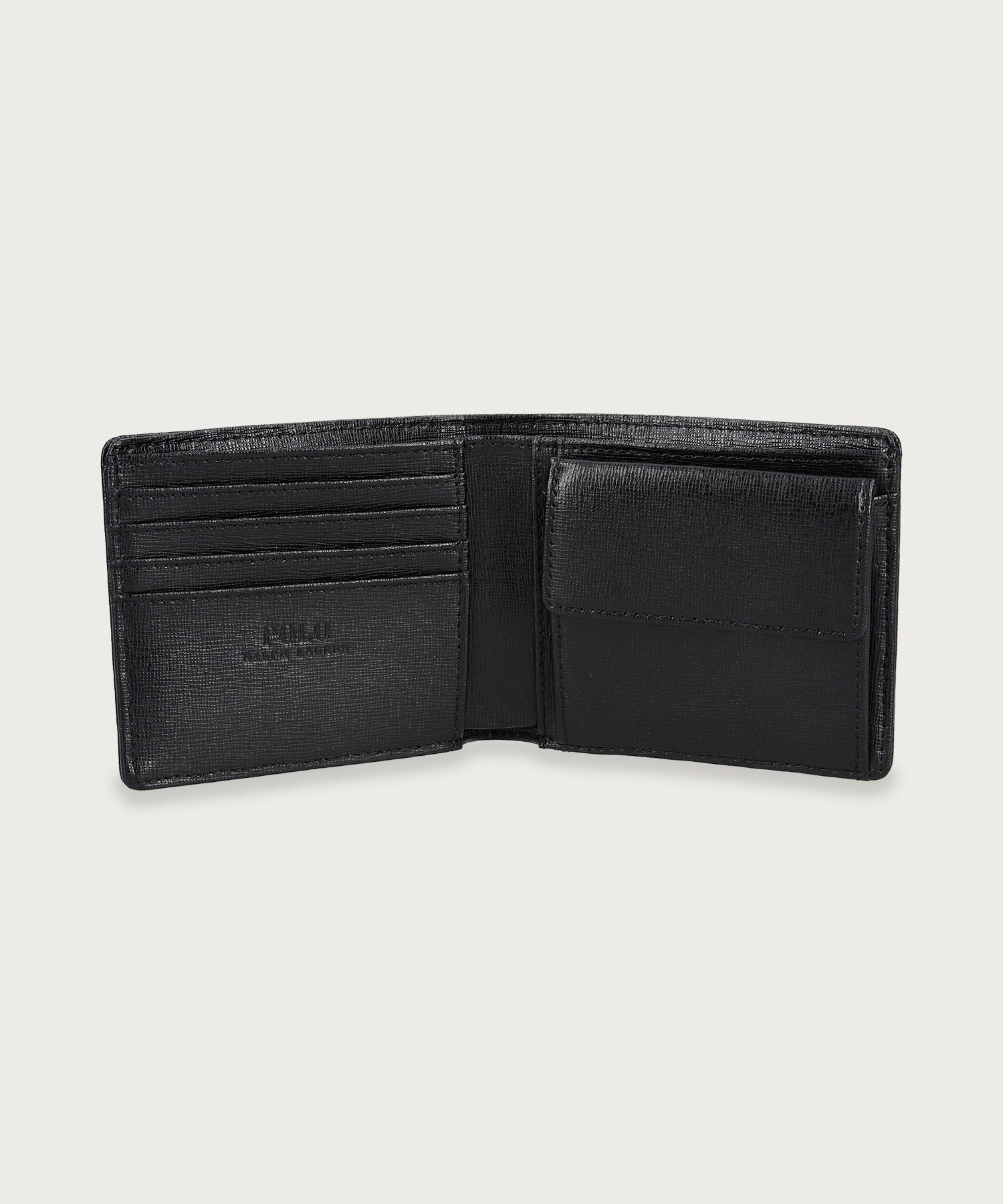 エンボスレザー ビルフォールド コイン ウォレット