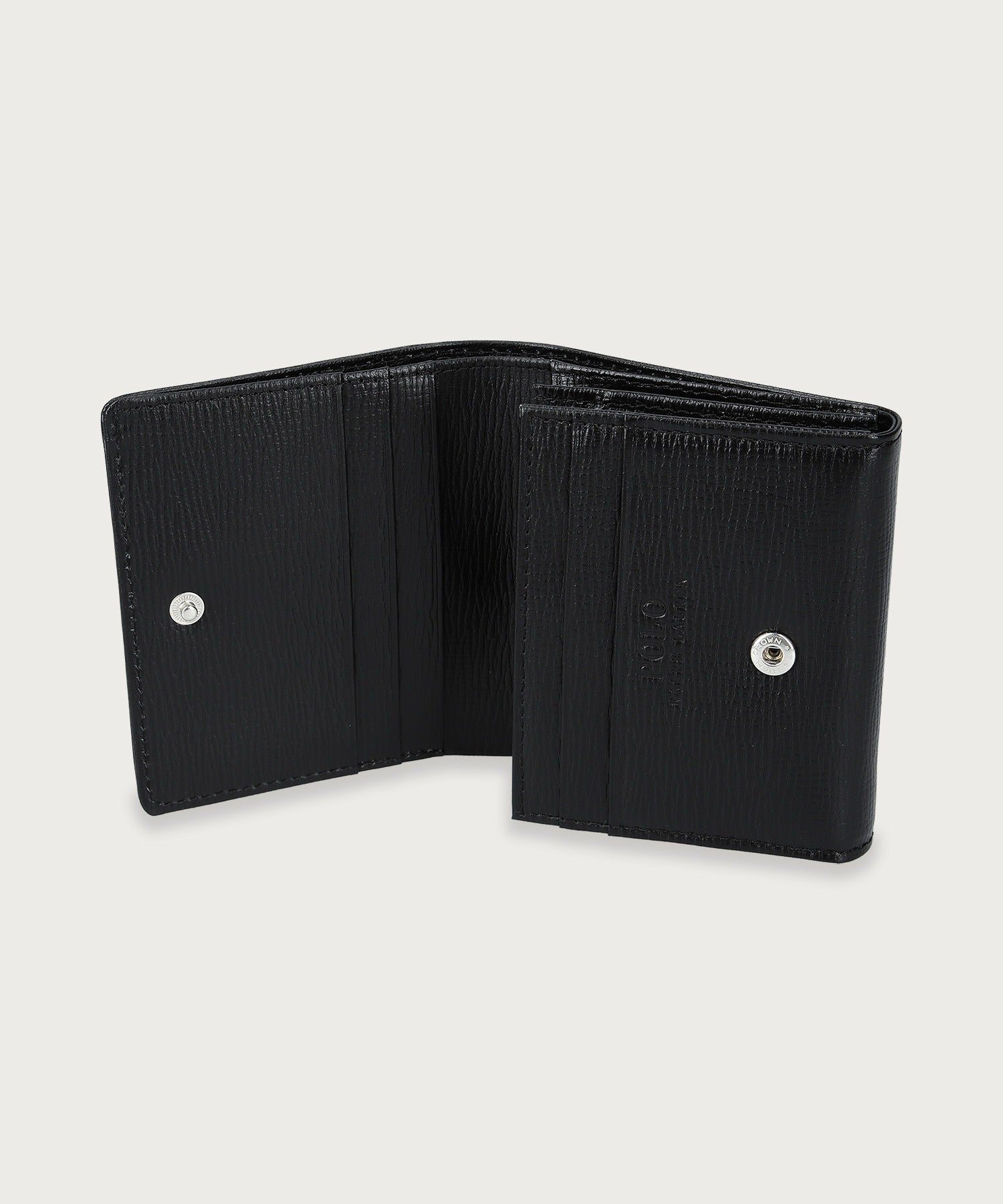 ハーモニー エンボスレザー コンパクト ウォレット