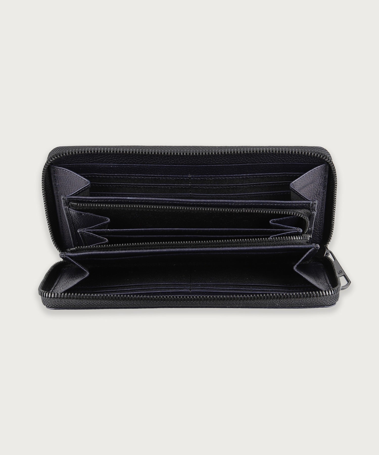 ソフトシュリンクレザー ラウンドジップ ロングウォレット