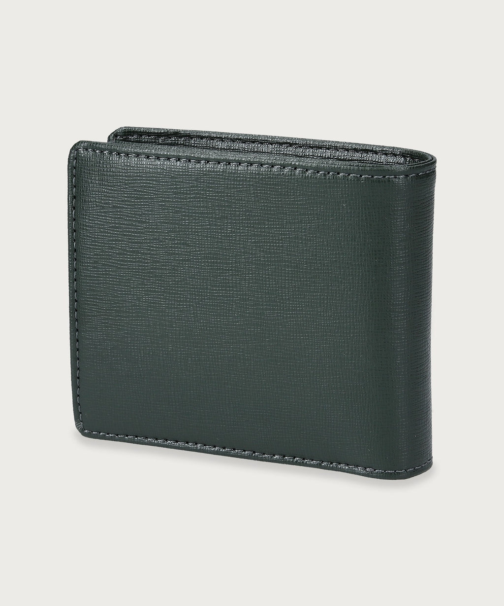 エンボスレザー ビルフォールド コイン ウォレット