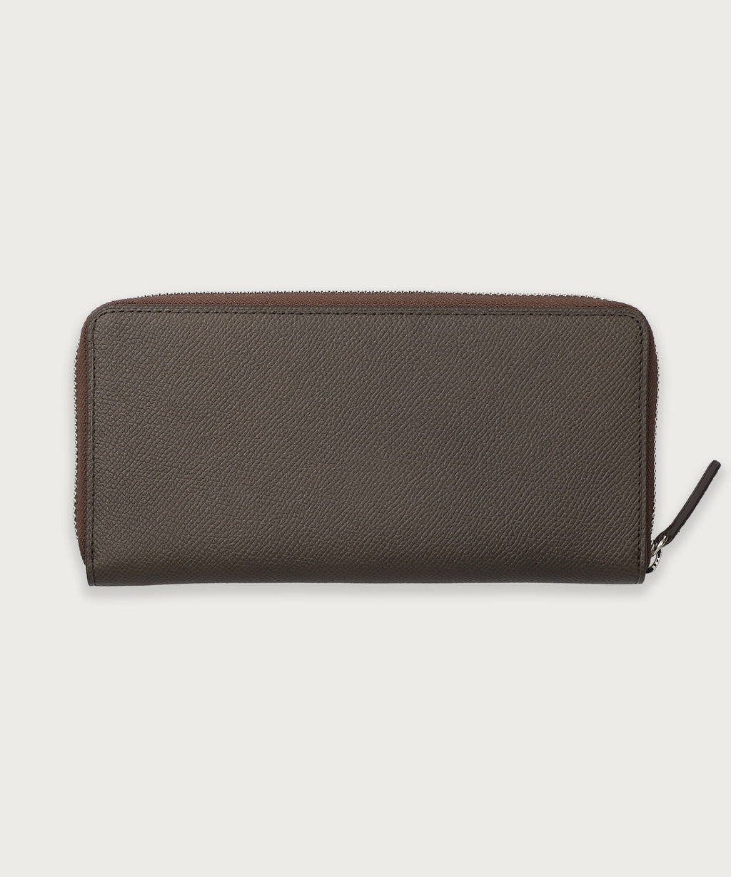 ニュー コントラストポニー ラウンドジップ ロング ウォレット