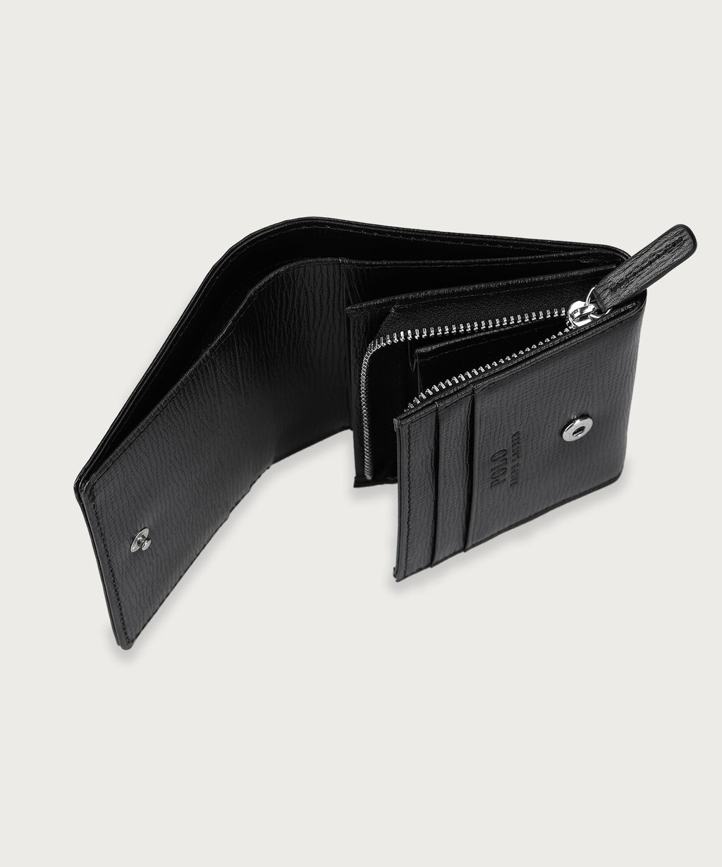 ハーモニー エンボスレザー コンパクト ウォレット