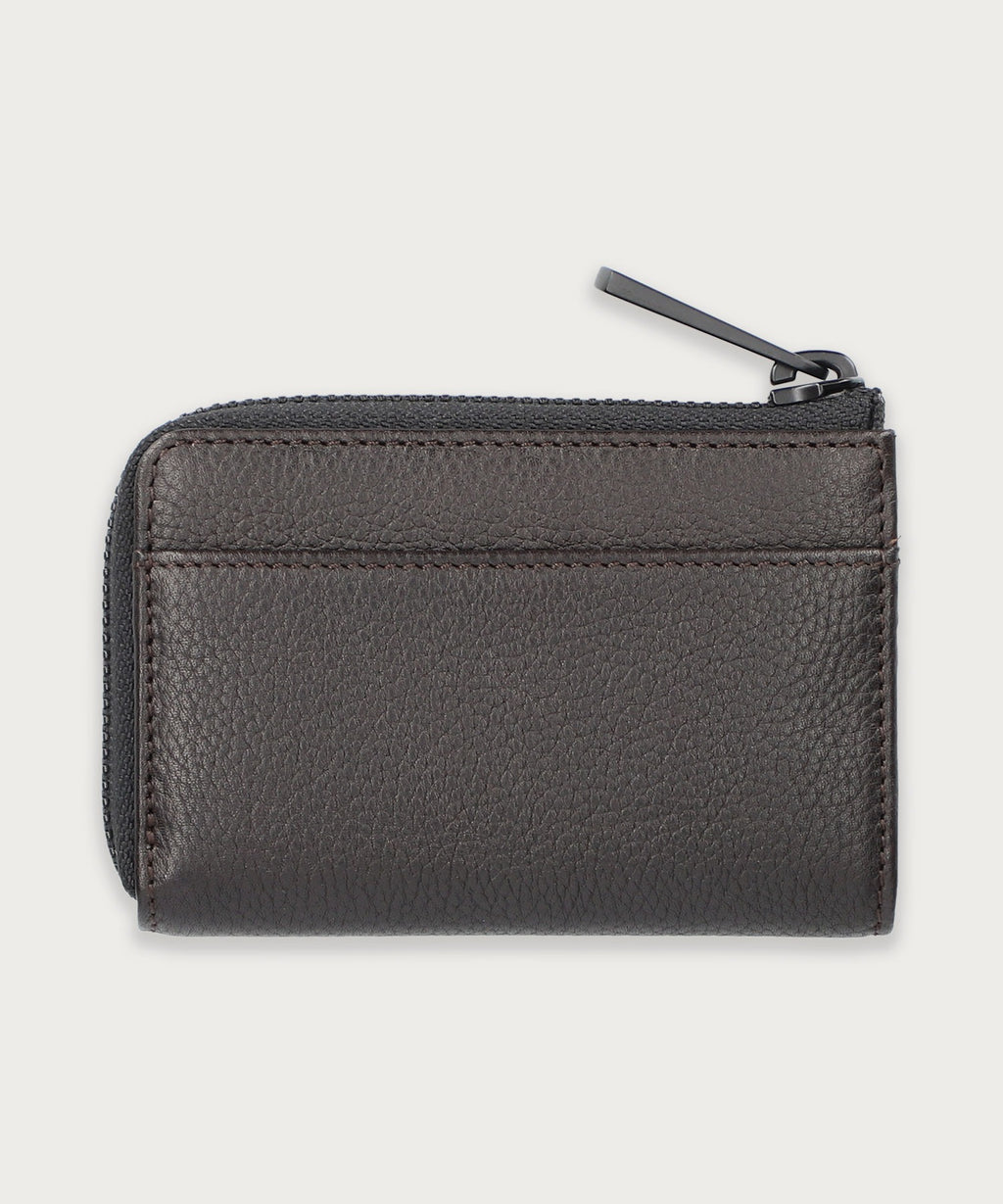 ソフトシュリンクレザー ジップコインケース