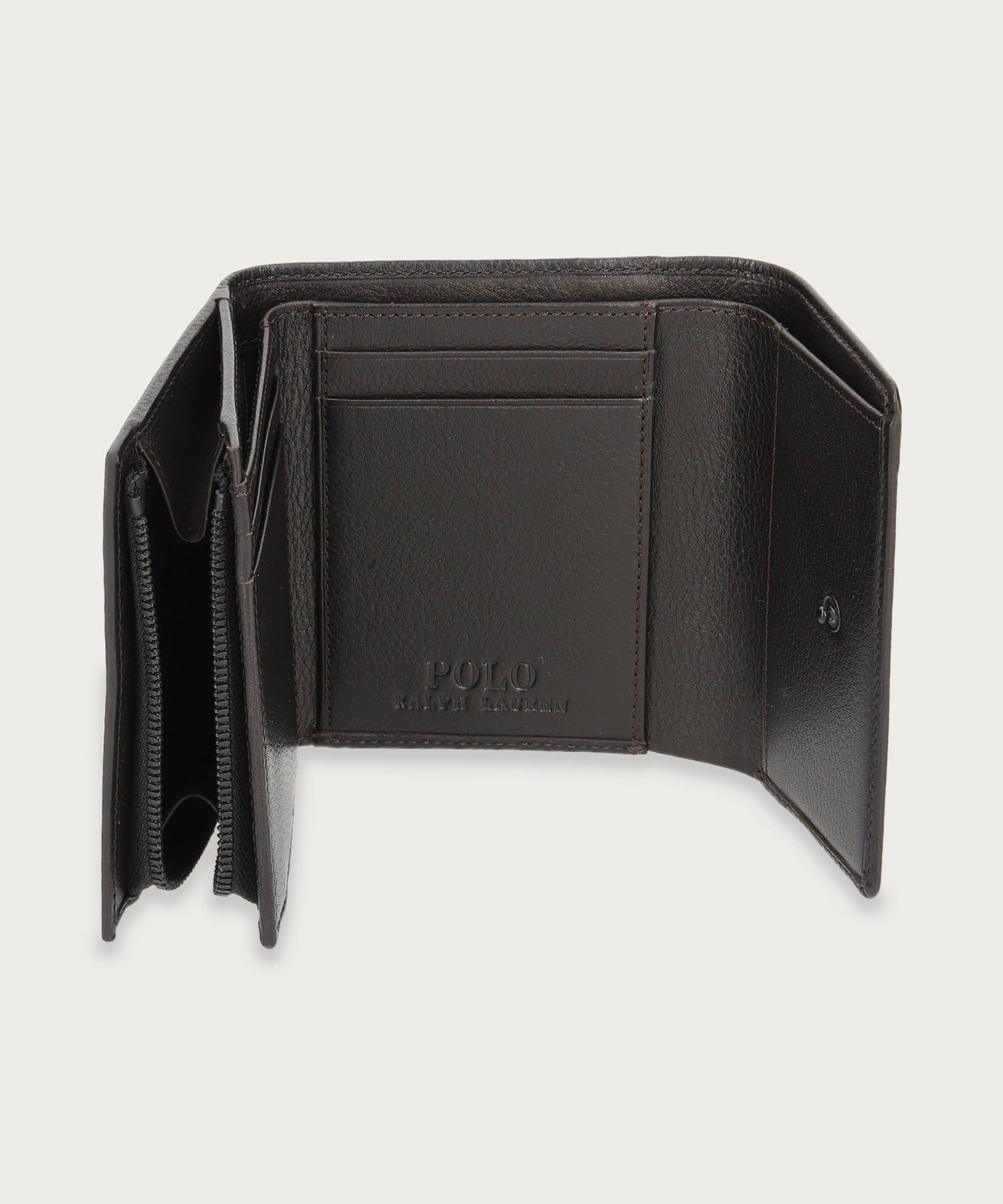 ソフトシュリンクレザー ビルフォールド ジップコイン ウォレット