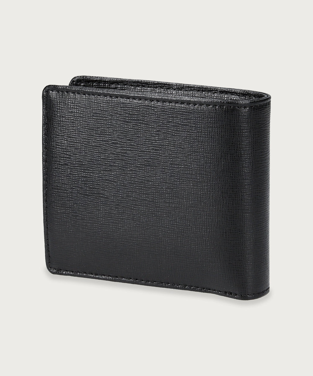 エンボスレザー ビルフォールド コイン ウォレット